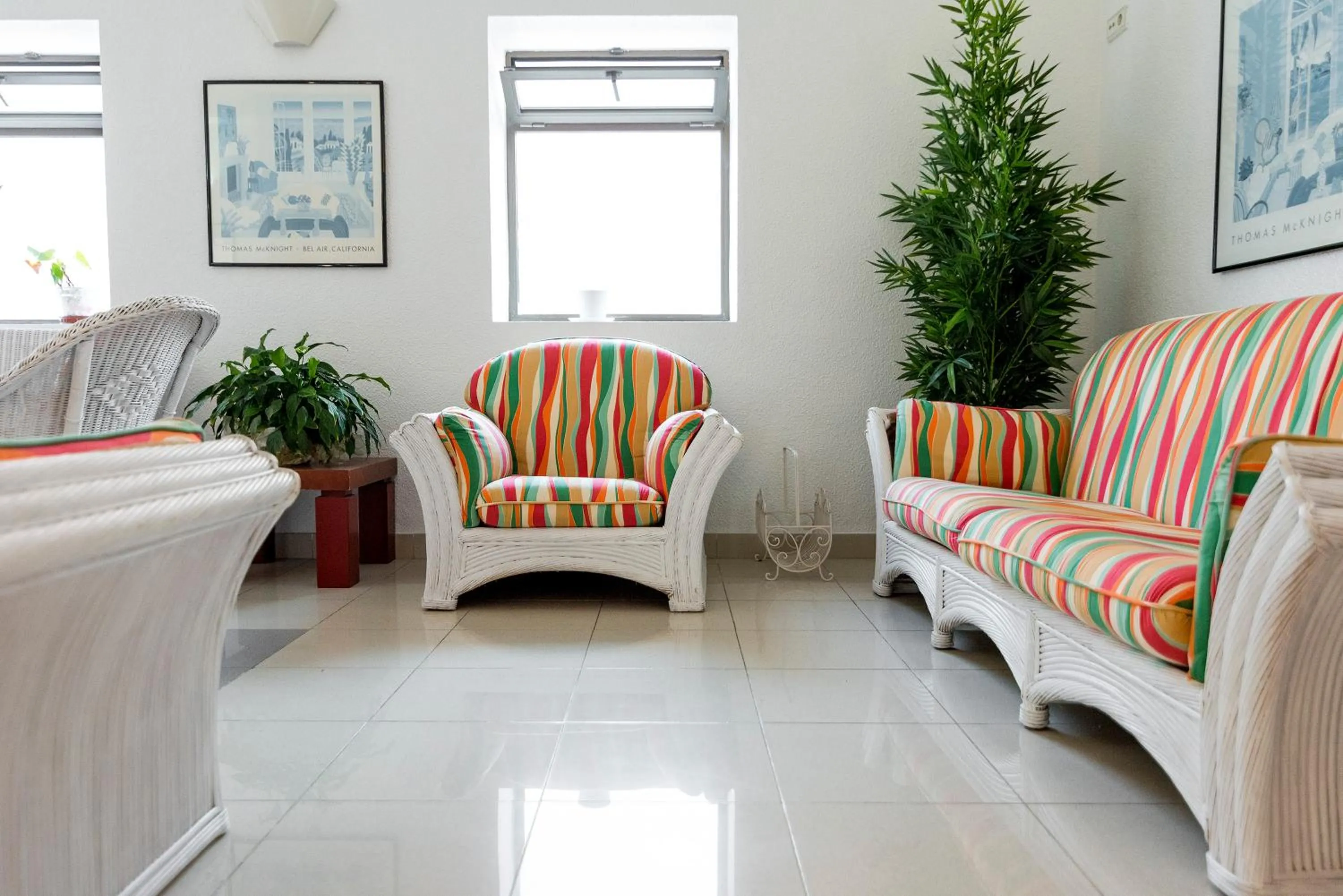 Lobby or reception in Hostal Bellavista Formentera