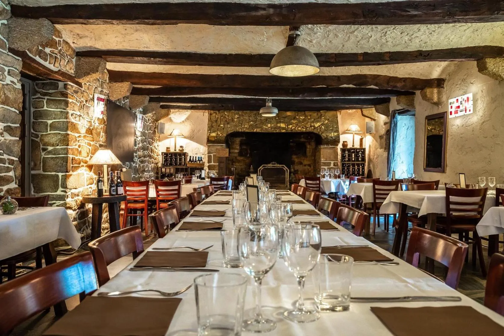 Restaurant/places to eat in Logis- Auberge De Kerveoc'h