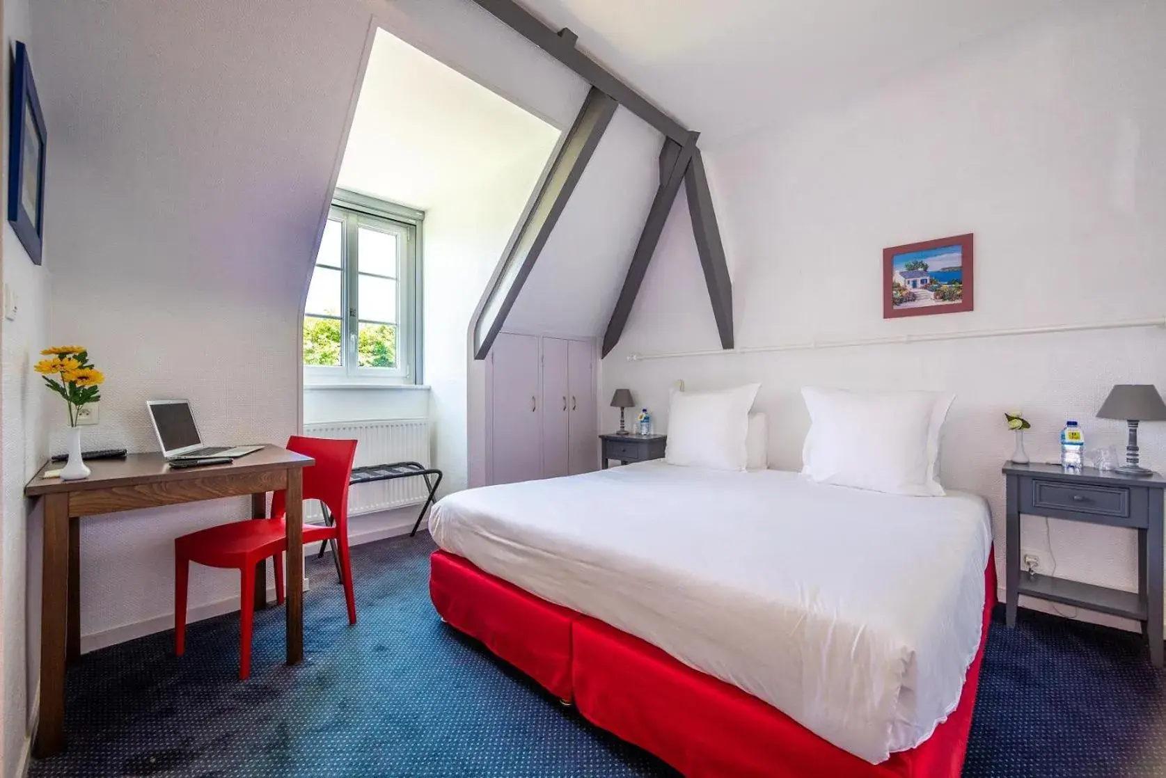 Bed in Auberge De Kerveoc'h Bed in Auberge De Kerveoc'h