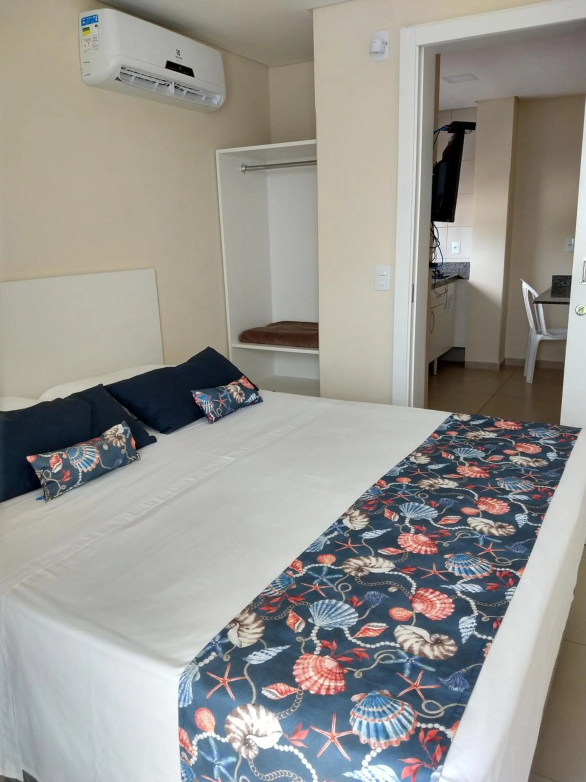 Bed in Pousada Bella Bombinhas - Pé na areia