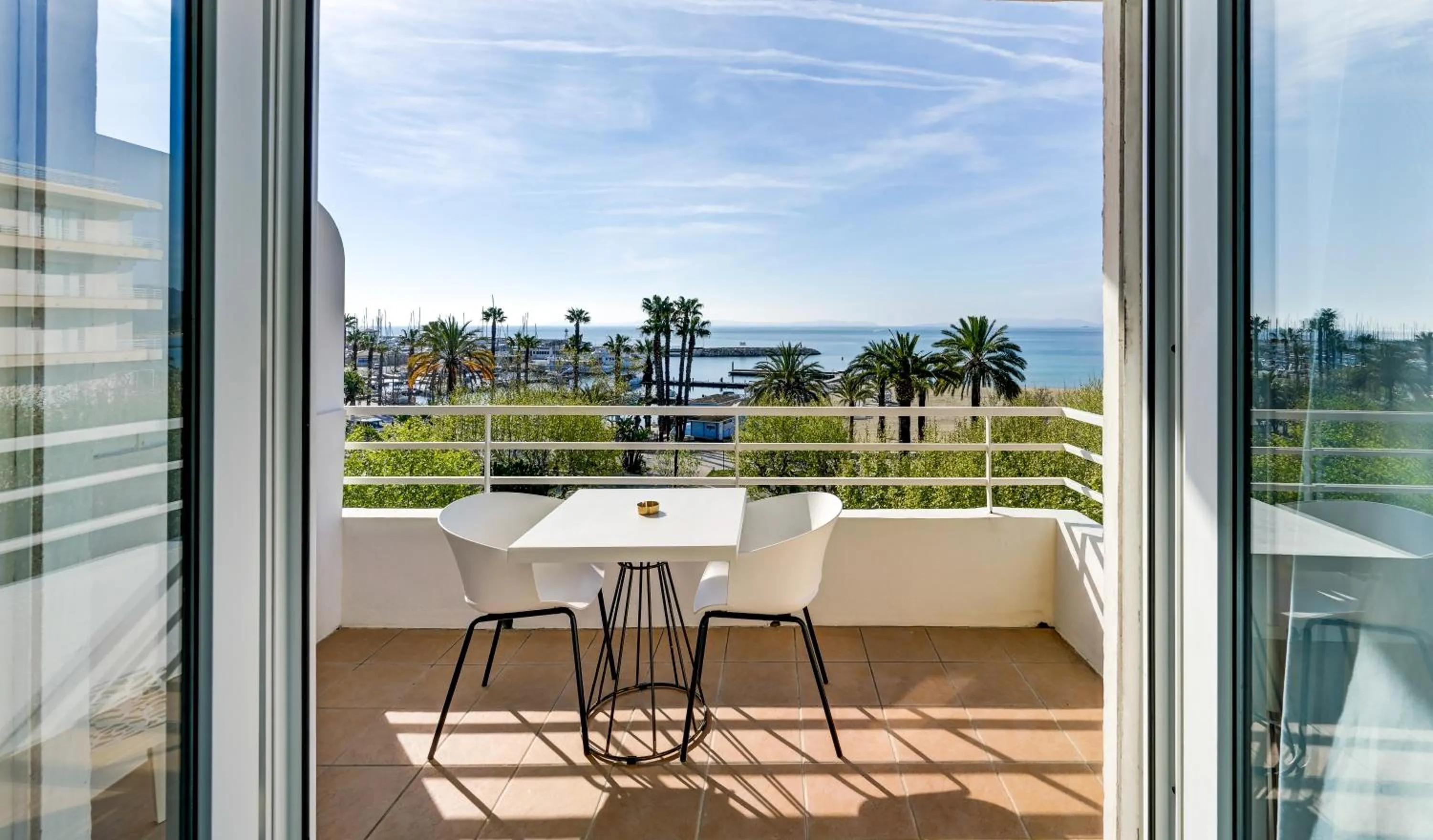Balcony/Terrace in Hotel Espadon bleu