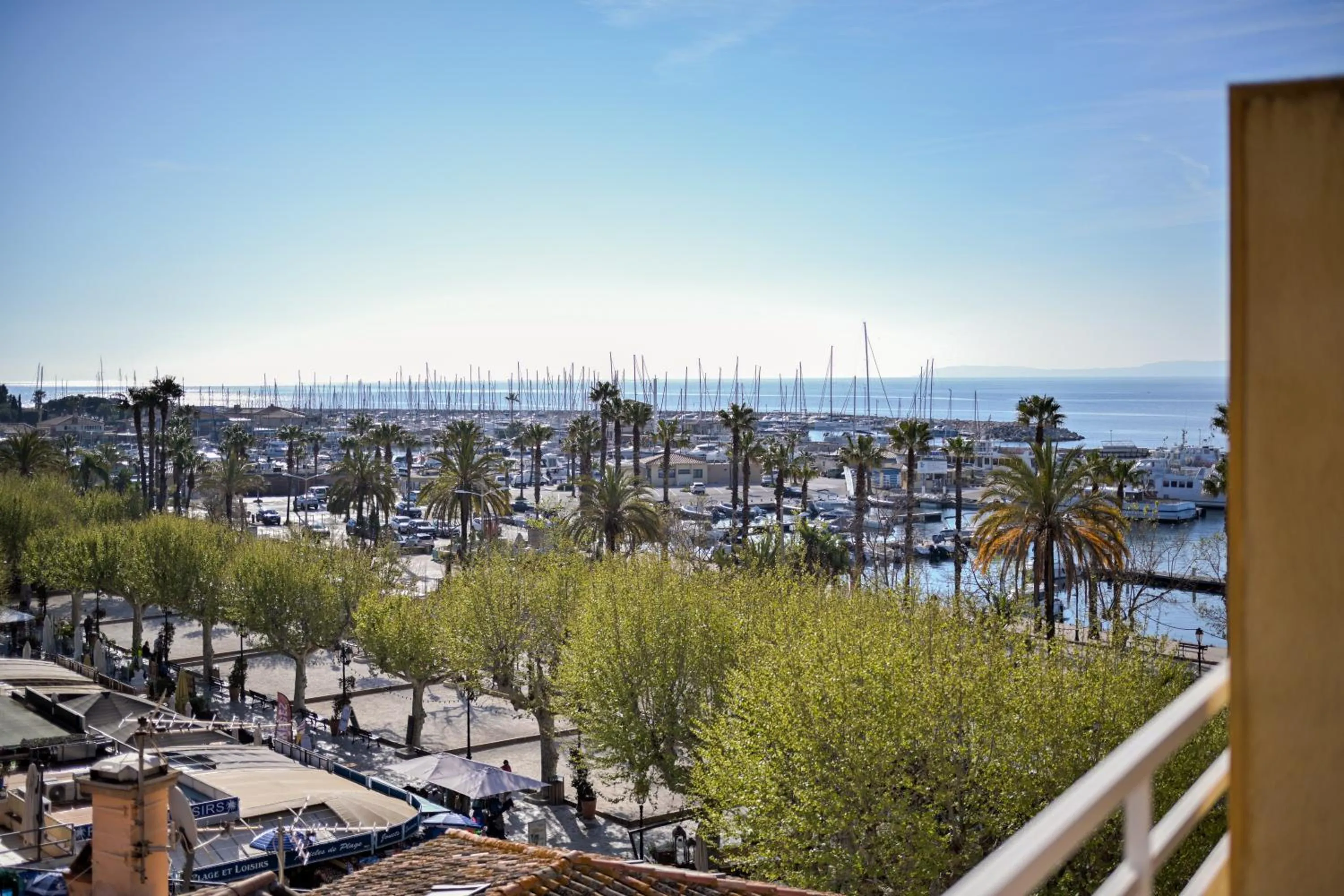 Sea view in Hotel Espadon bleu