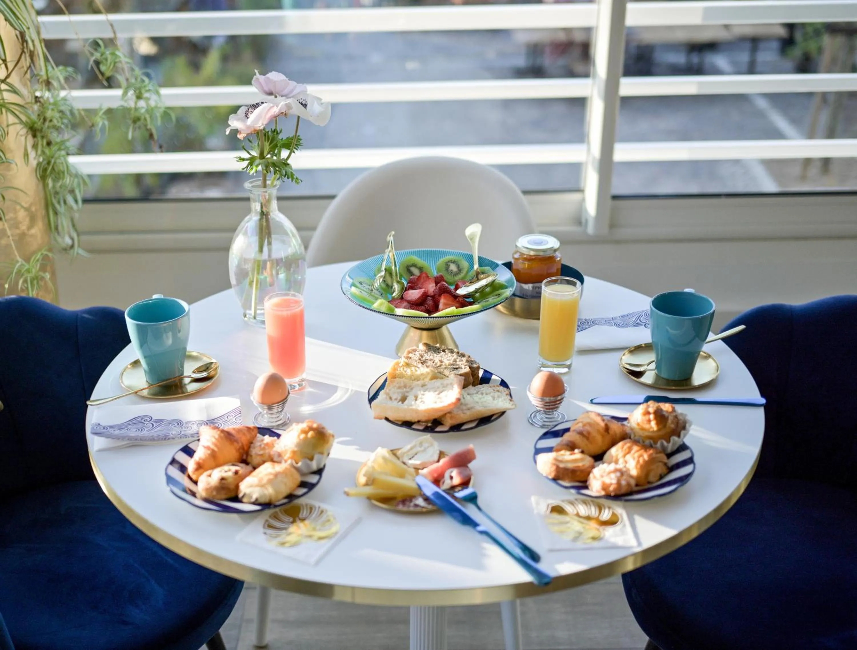 Breakfast in Hotel Espadon bleu