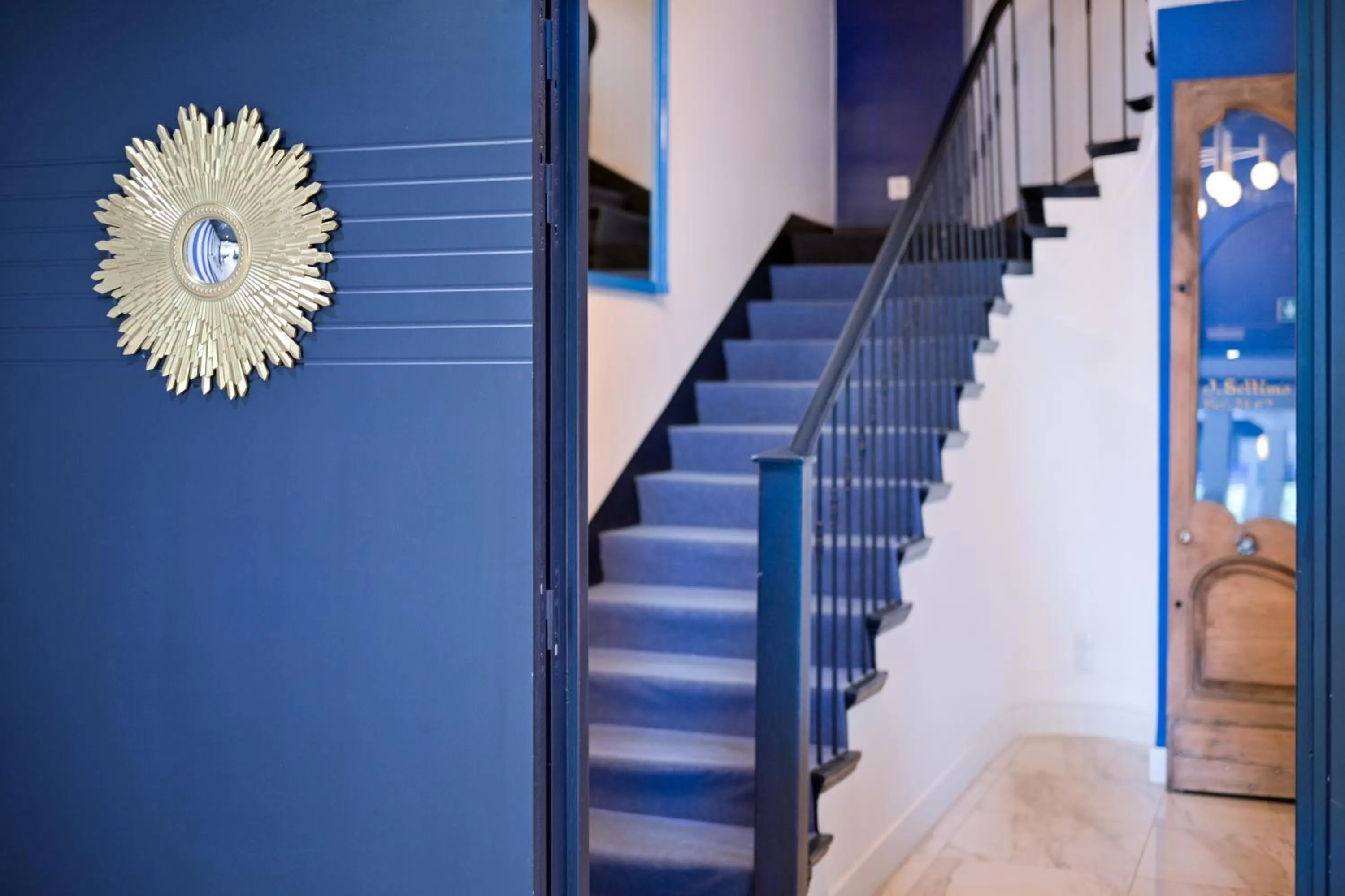 Decorative detail in Hotel Espadon bleu