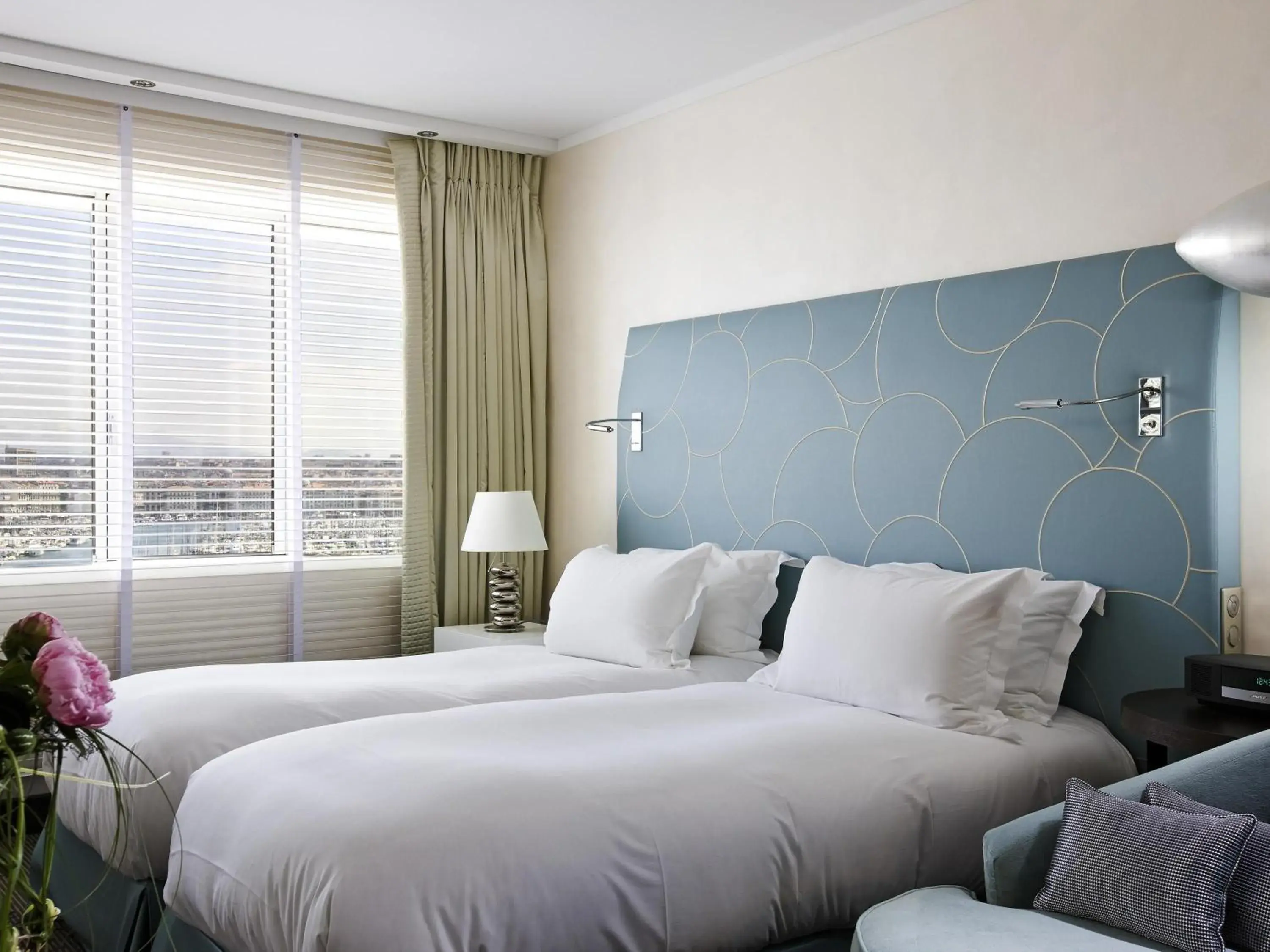 Bedroom, Bed in Sofitel Marseille Vieux-Port Bedroom, Bed in Sofitel Marseille Vieux-Port