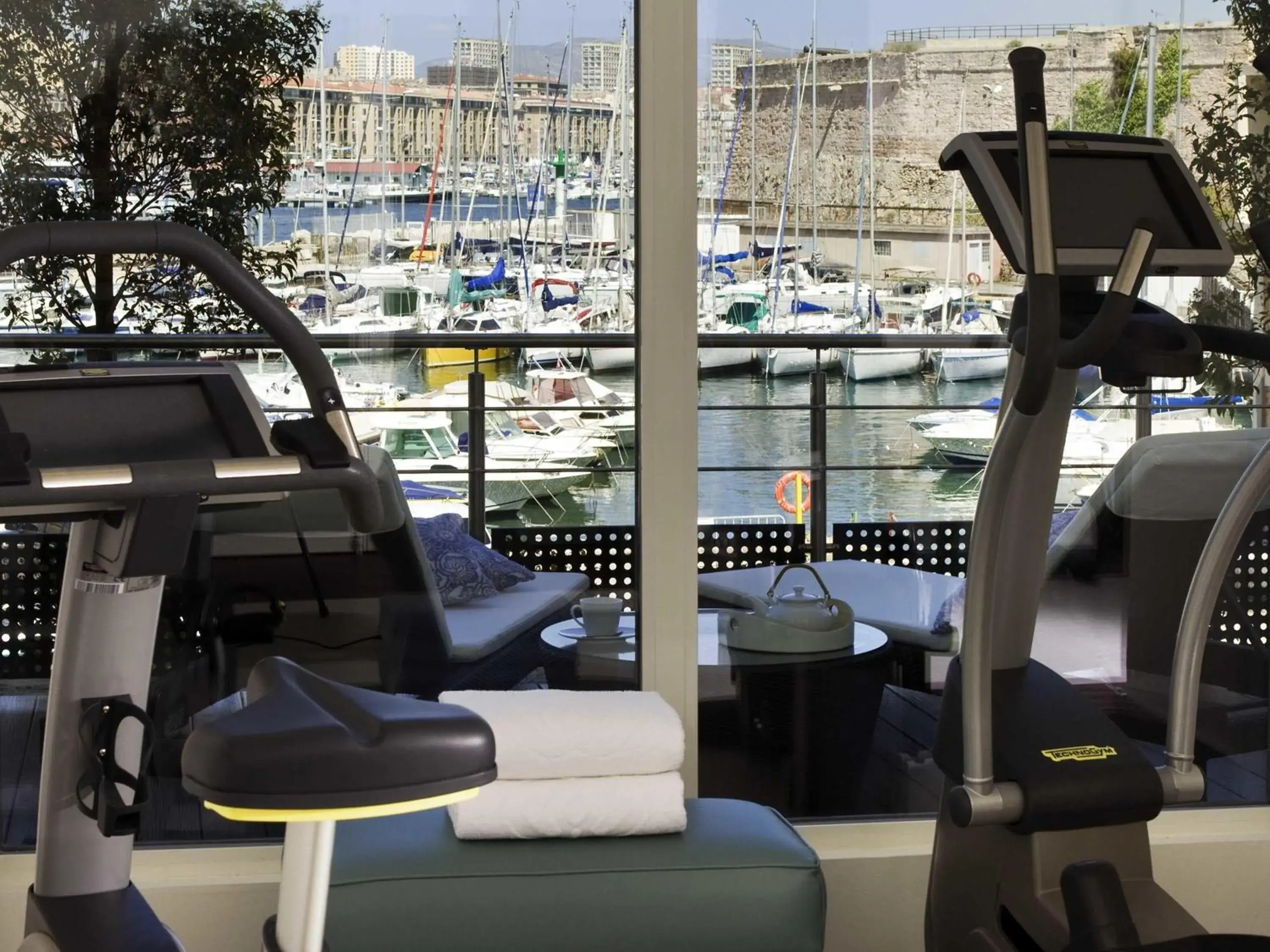 Fitness centre/facilities in Sofitel Marseille Vieux-Port Fitness centre/facilities in Sofitel Marseille Vieux-Port