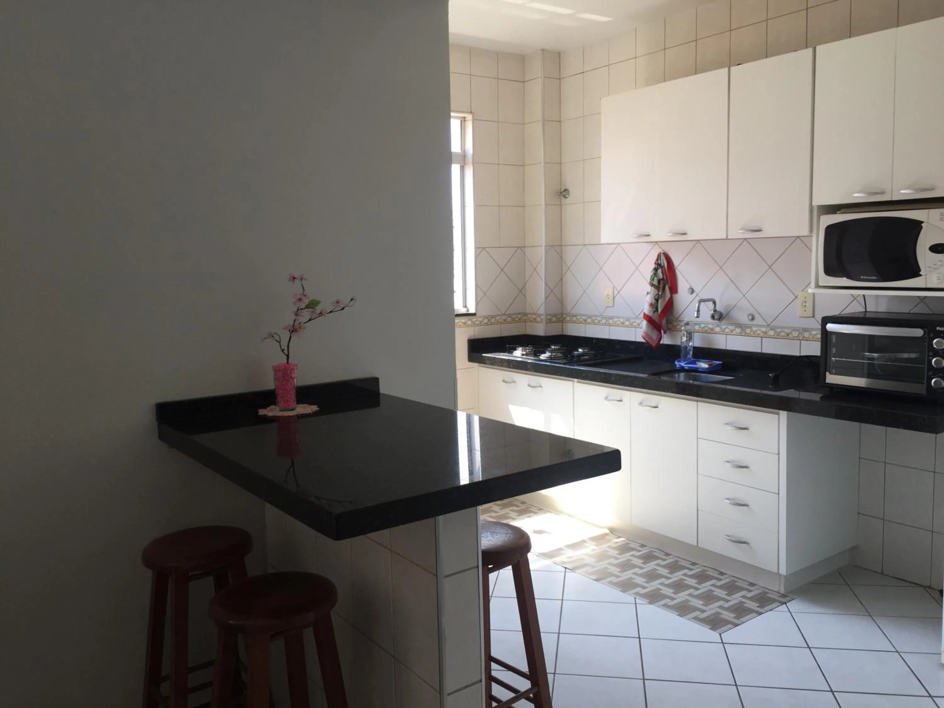 Communal kitchen in Kasato Maru Residence