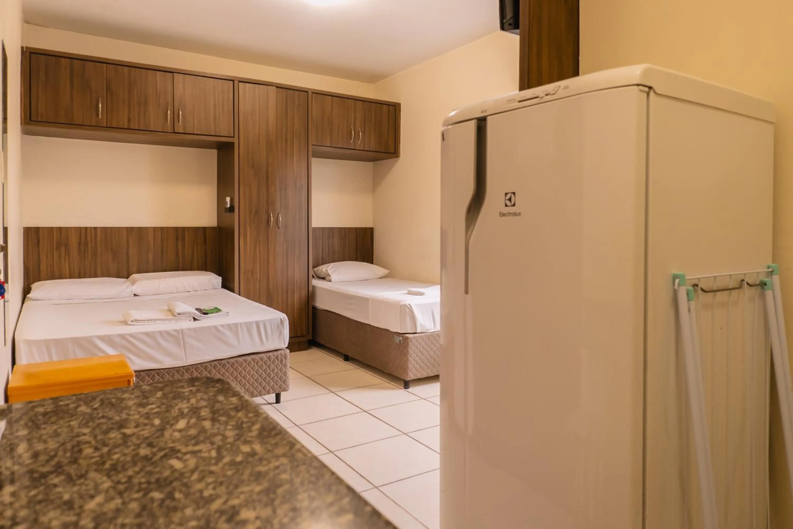 Bed in HANNA Amsterdam Hotel & Eventos