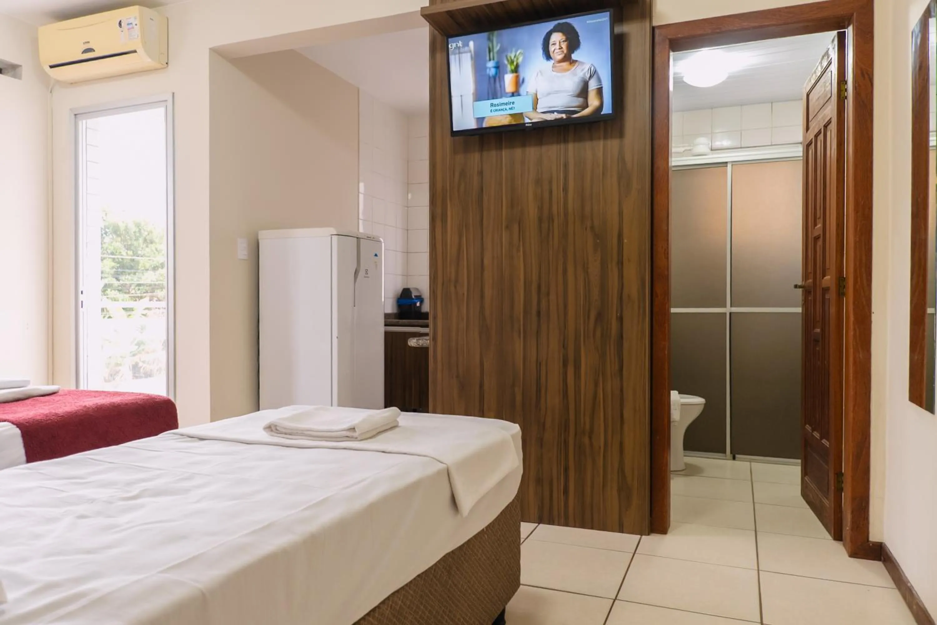 Bed in HANNA Amsterdam Hotel & Eventos