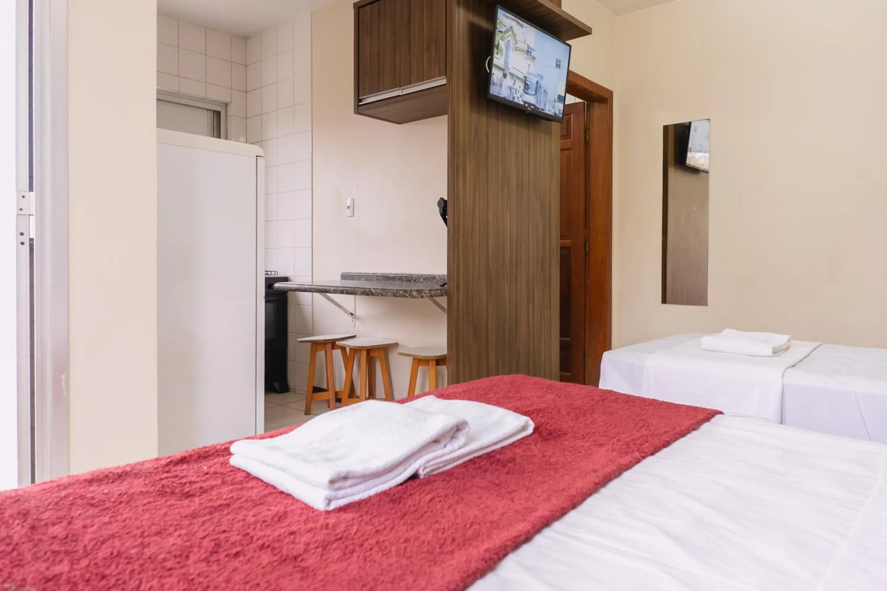 Bed in HANNA Amsterdam Hotel & Eventos