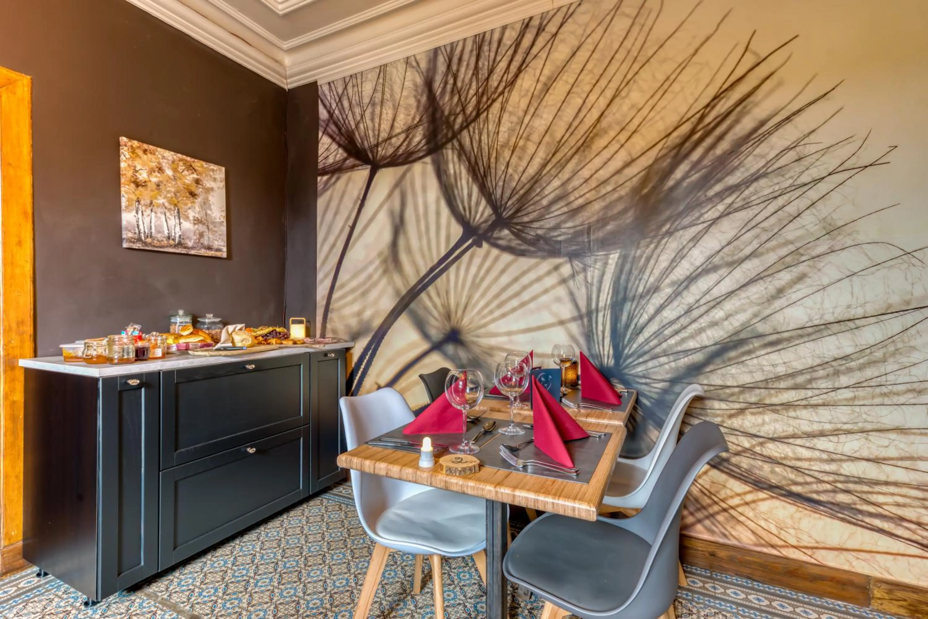 Breakfast in Centre Au Chardon