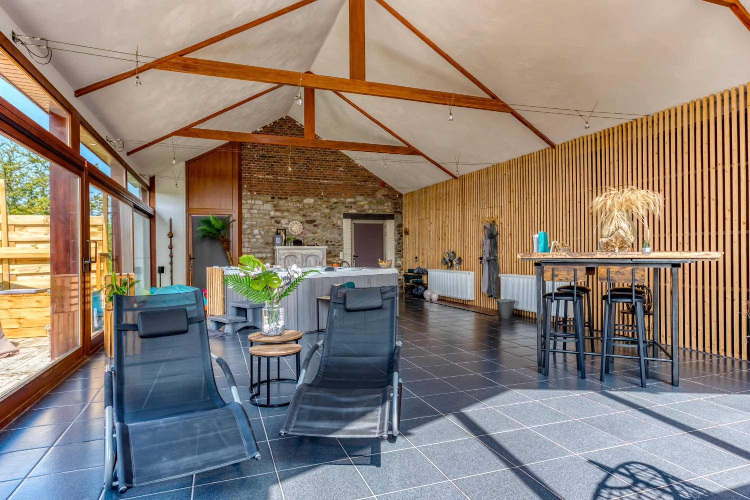 Bedroom in Centre Au Chardon