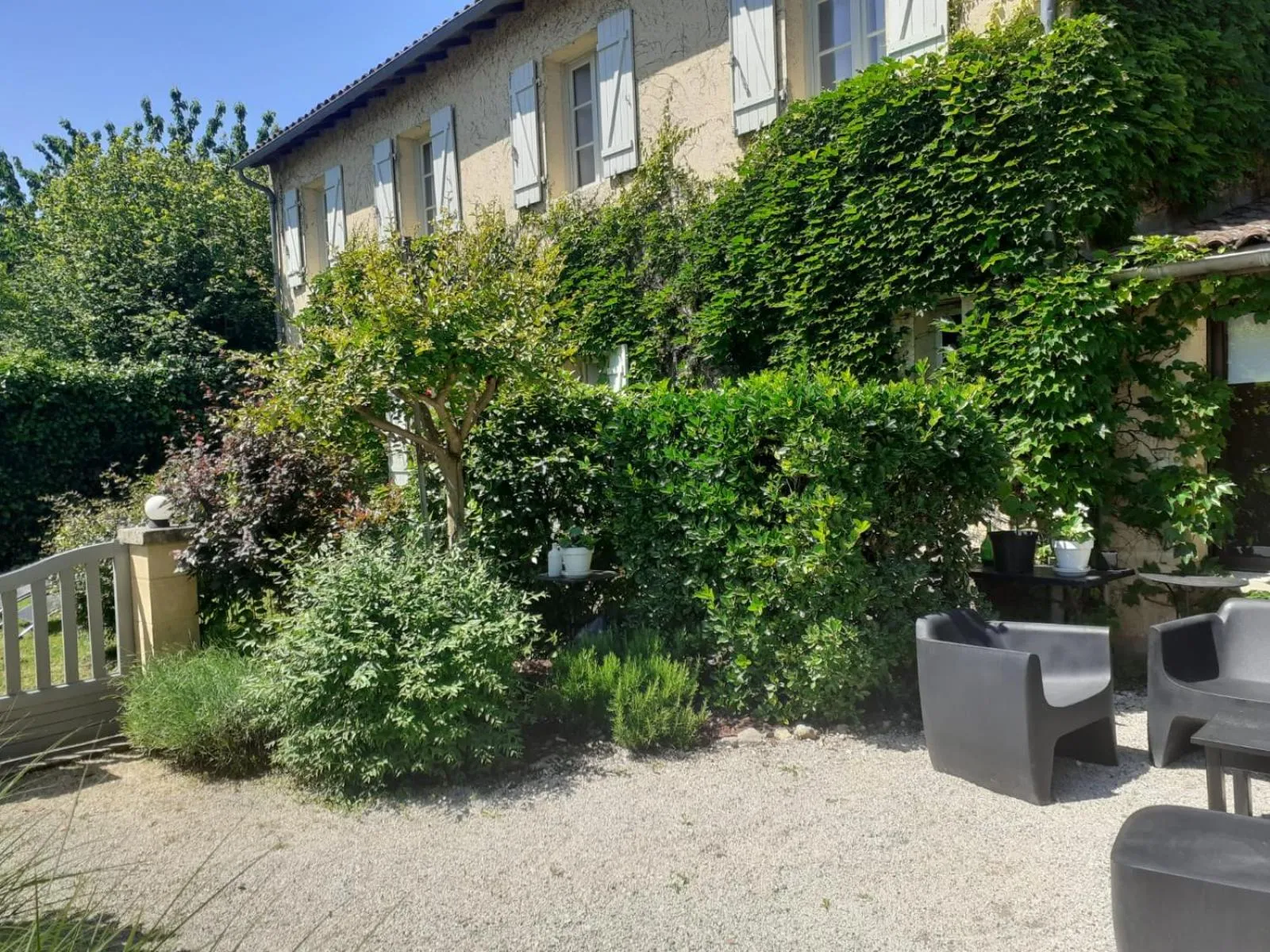 Garden in MAISON DE MARQUAY-MAISON D'HOTES