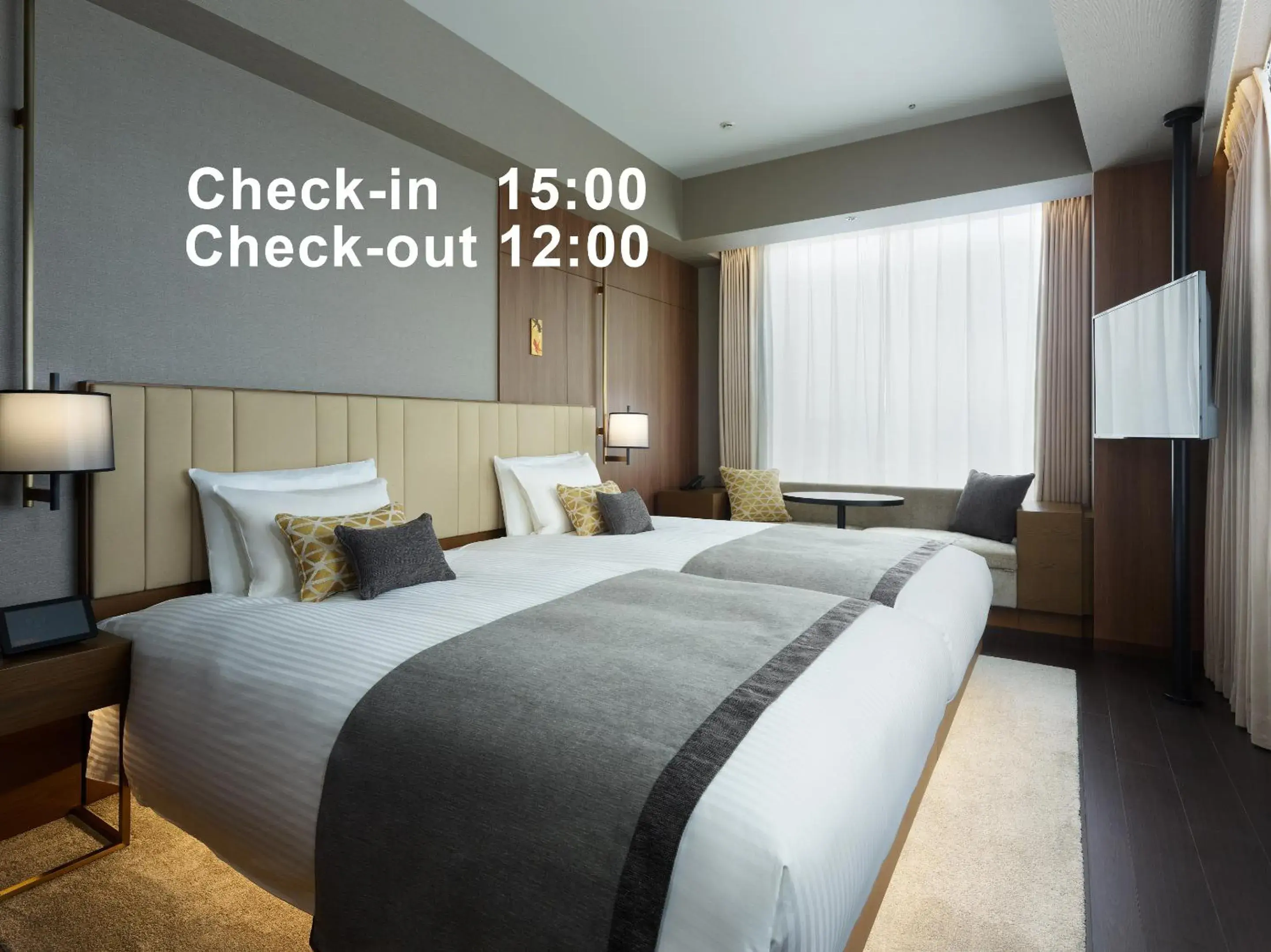 Photo of the whole room, Bed in Mitsui Garden Hotel Roppongi Tokyo Premier Photo of the whole room, Bed in Mitsui Garden Hotel Roppongi Tokyo Premier