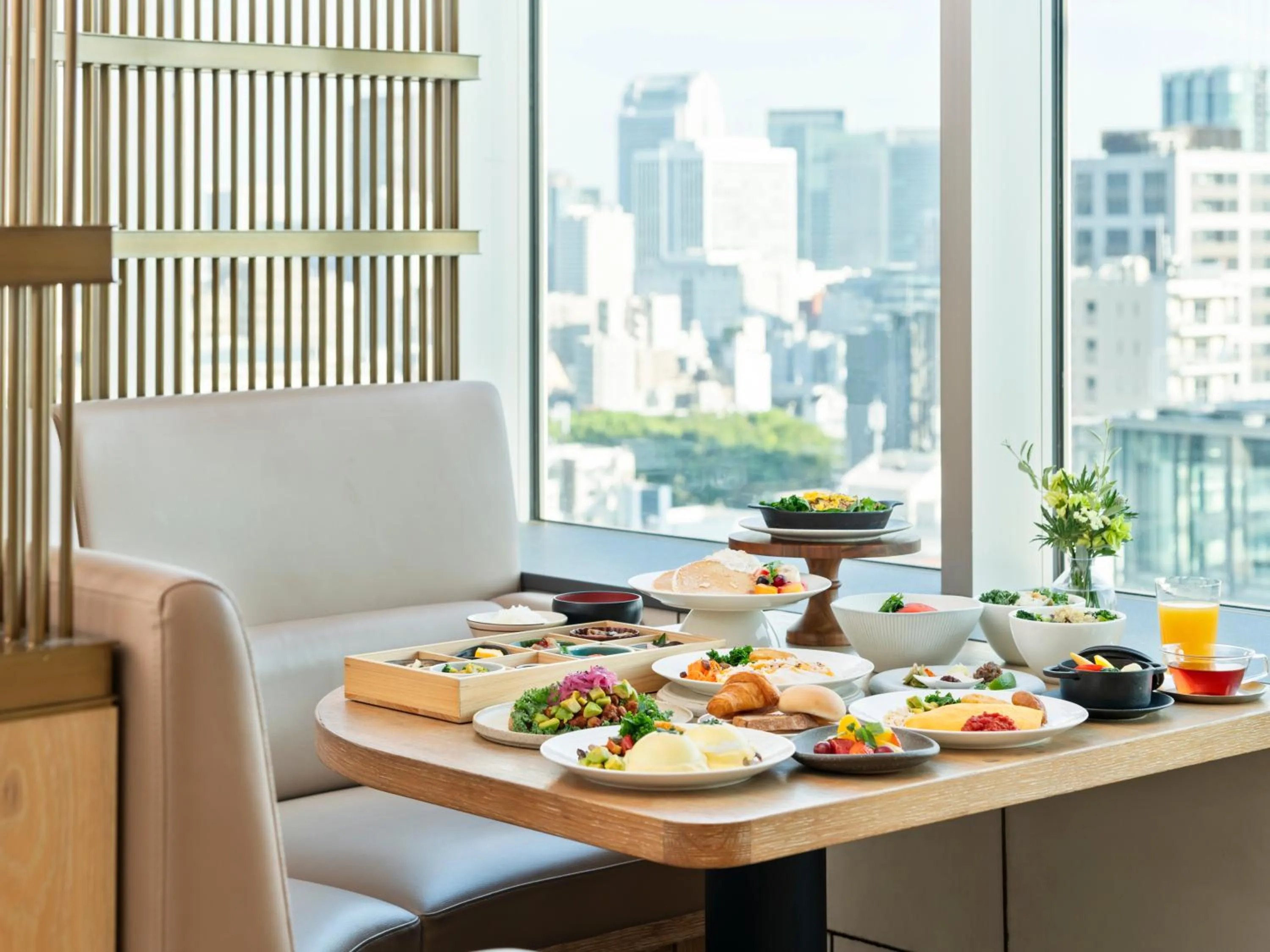 Breakfast in Mitsui Garden Hotel Roppongi Tokyo Premier