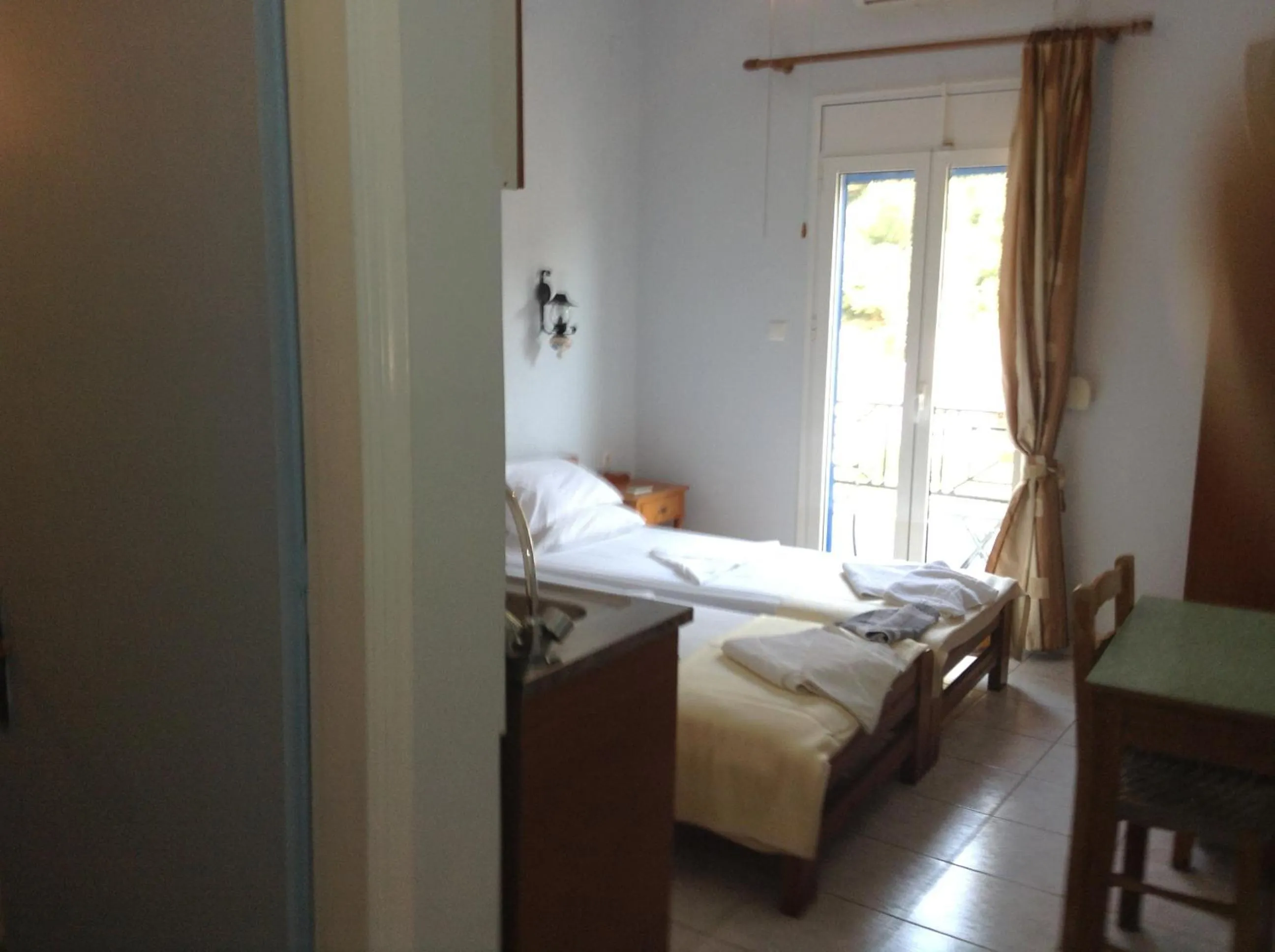 Bed in Hotel Asteria