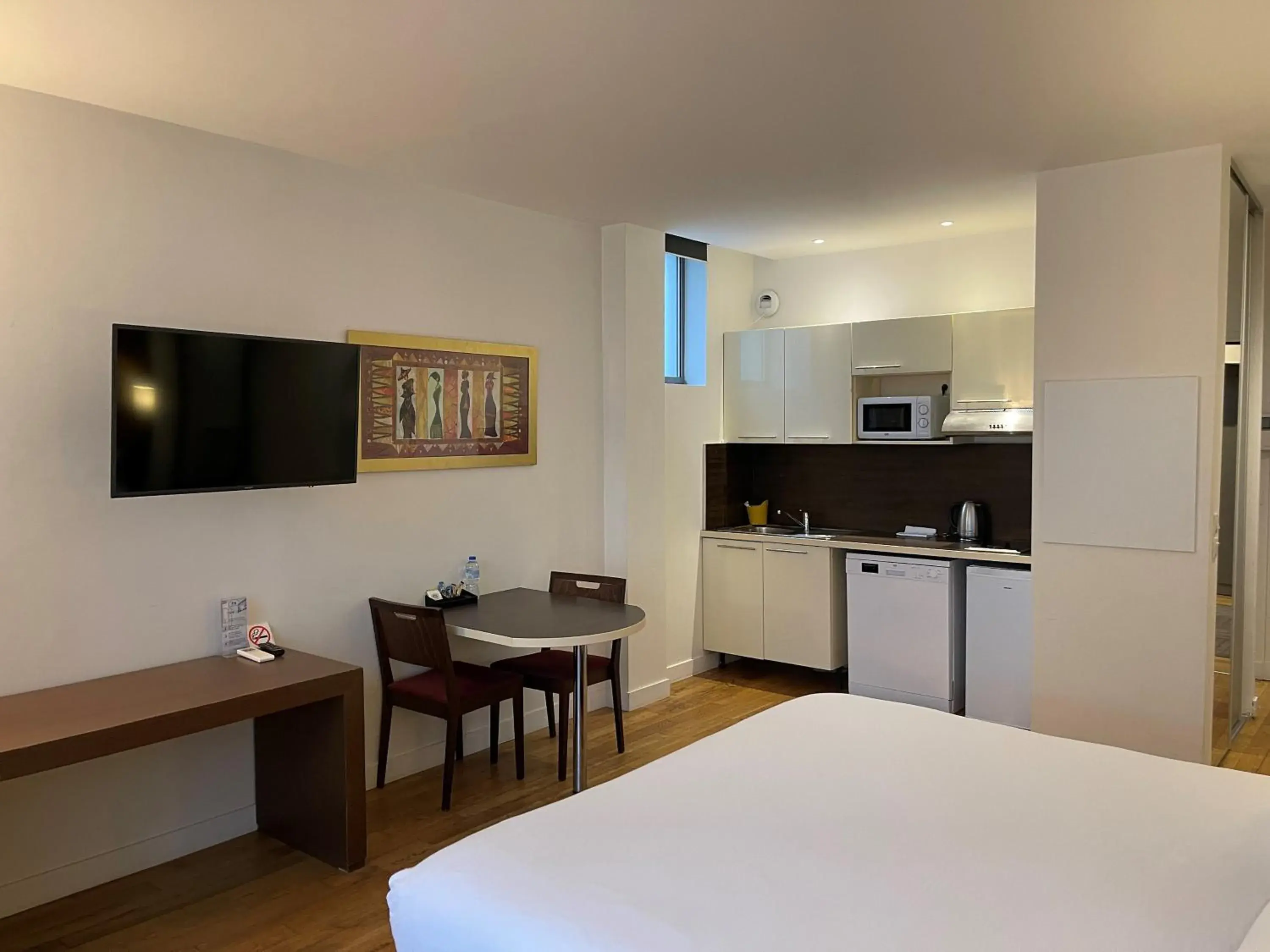 Bed in Residhotel Imperial Rennequin Bed in Residhotel Imperial Rennequin