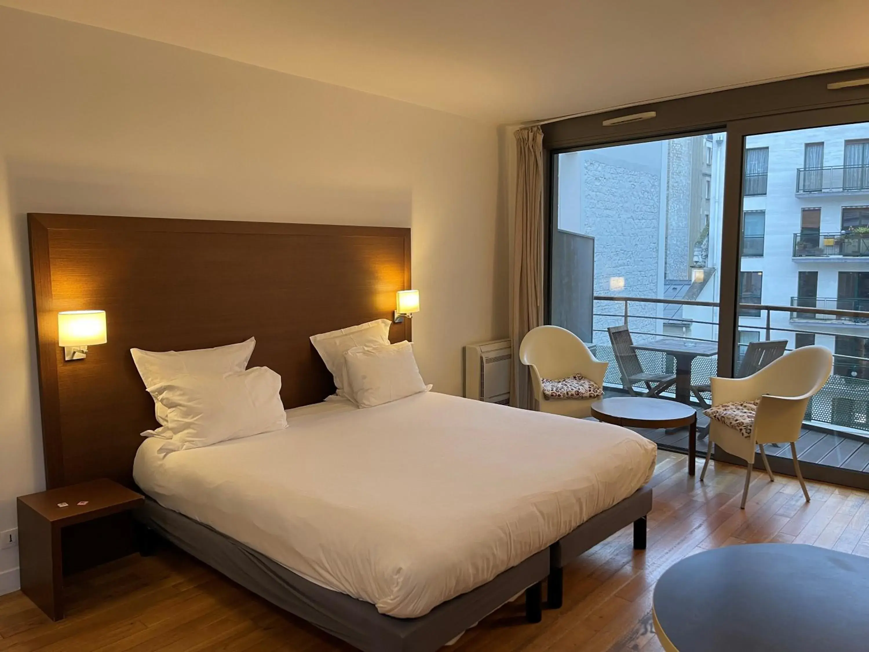 Bed in Residhotel Imperial Rennequin Bed in Residhotel Imperial Rennequin