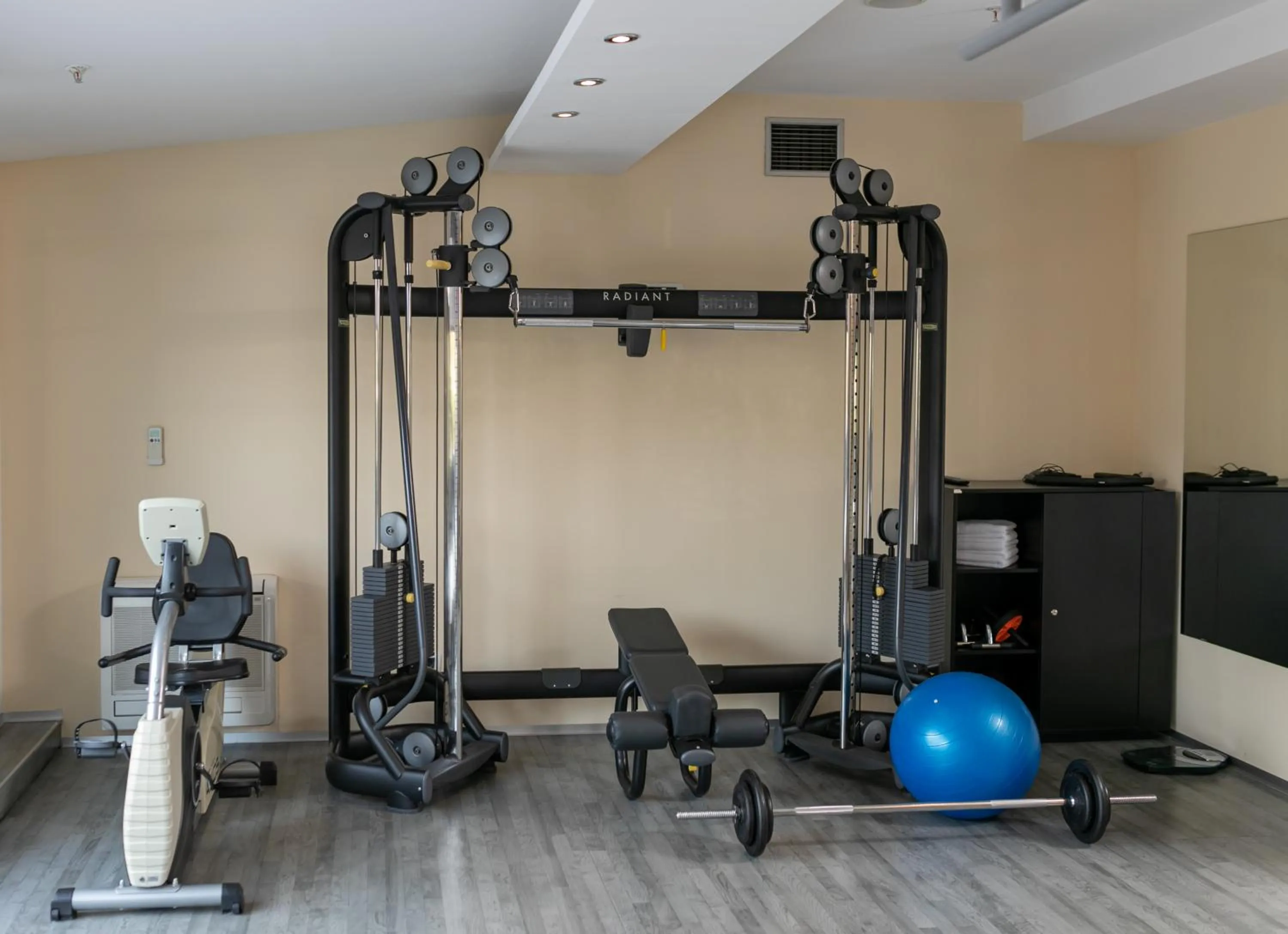 Fitness centre/facilities in Hotel Aurel