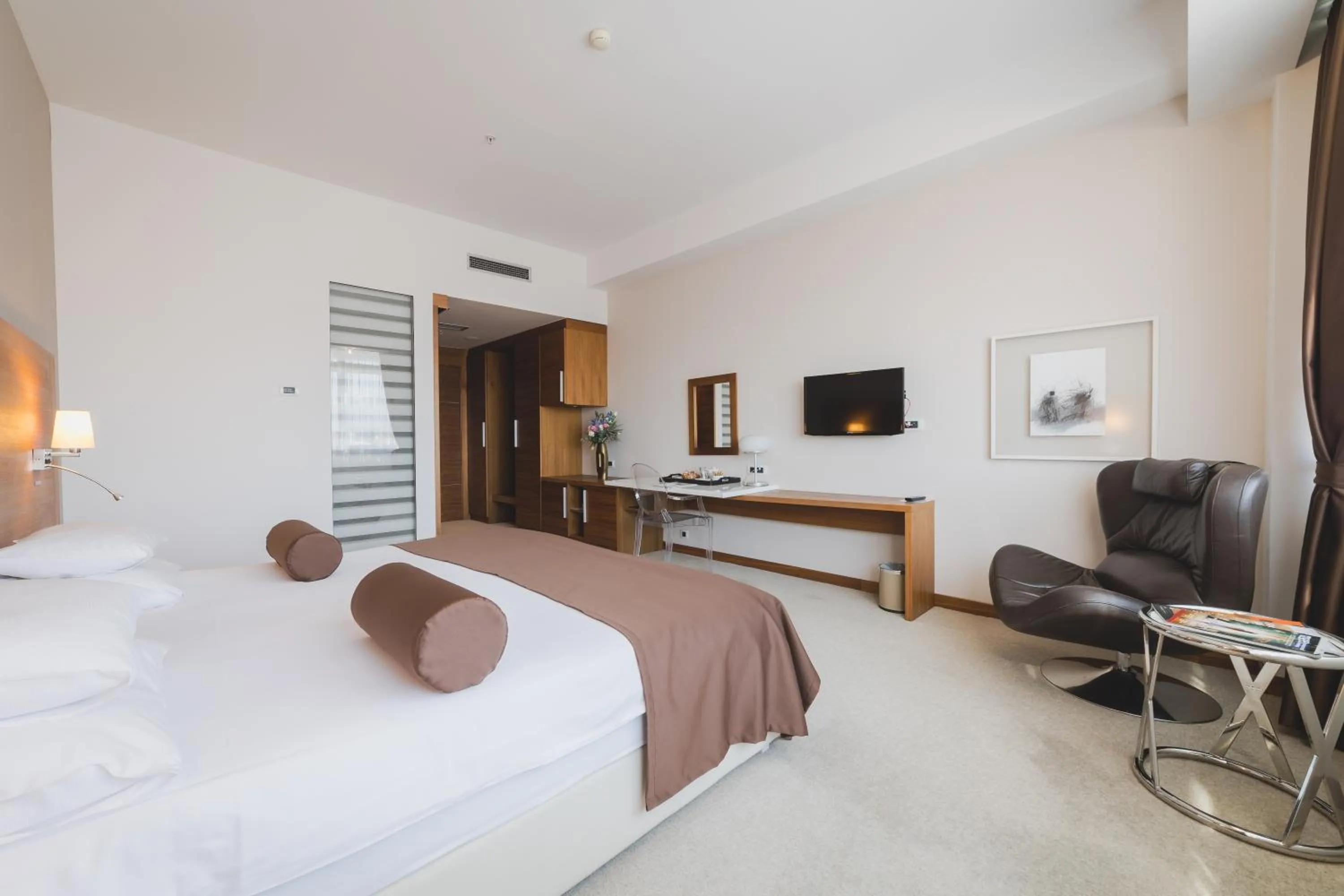 Bedroom, Bed in Hotel Aurel