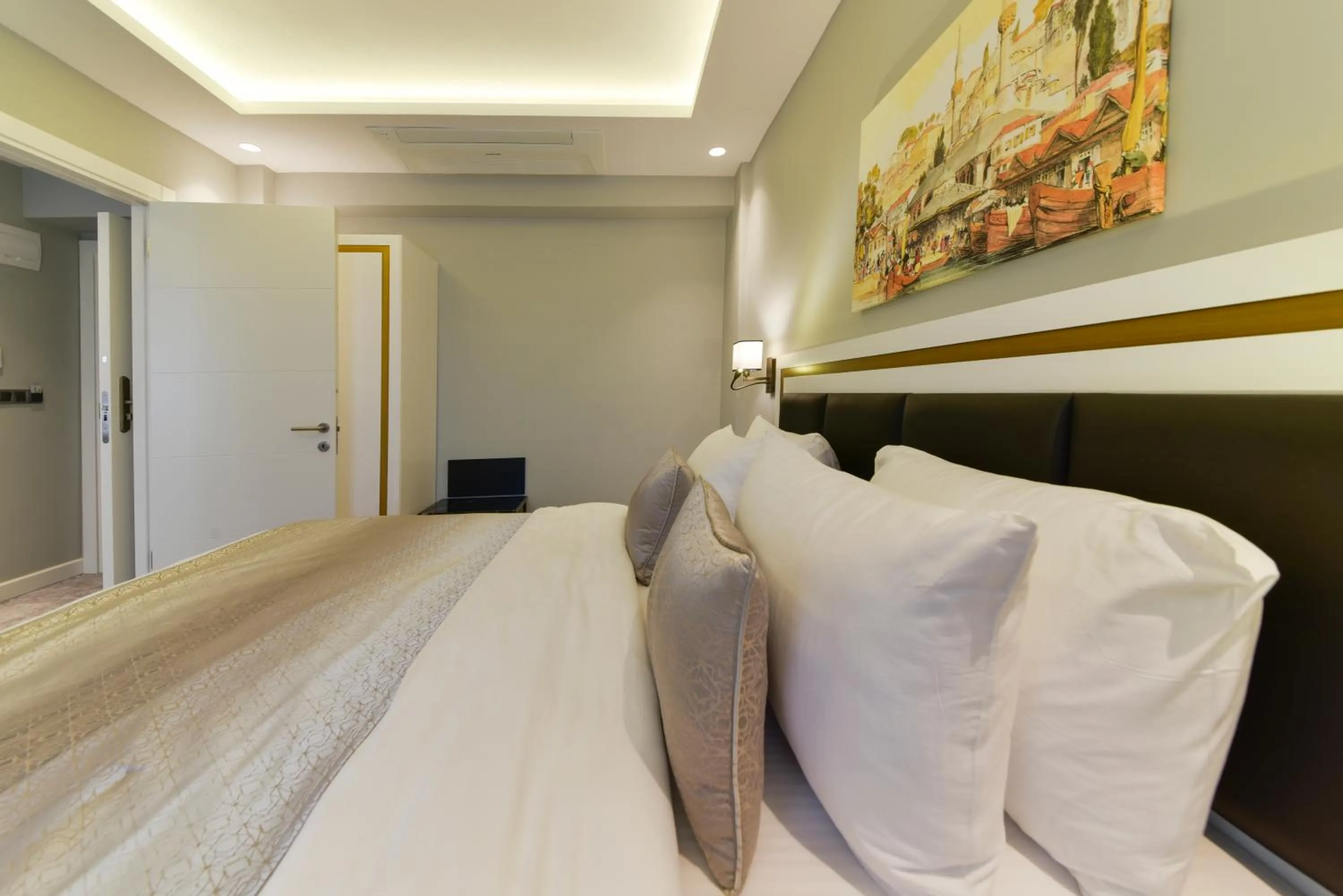 Bed in Kare Hotel Sultanahmet