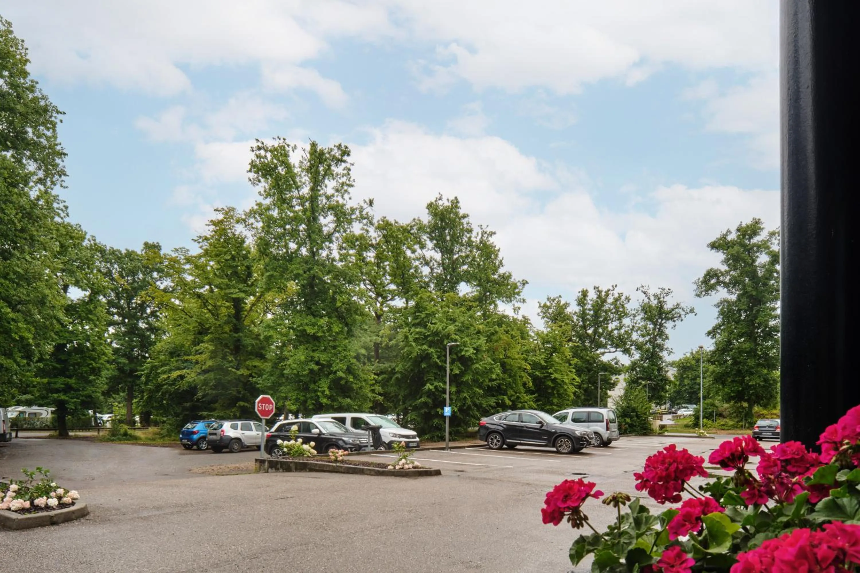 Parking in Hôtel Marso