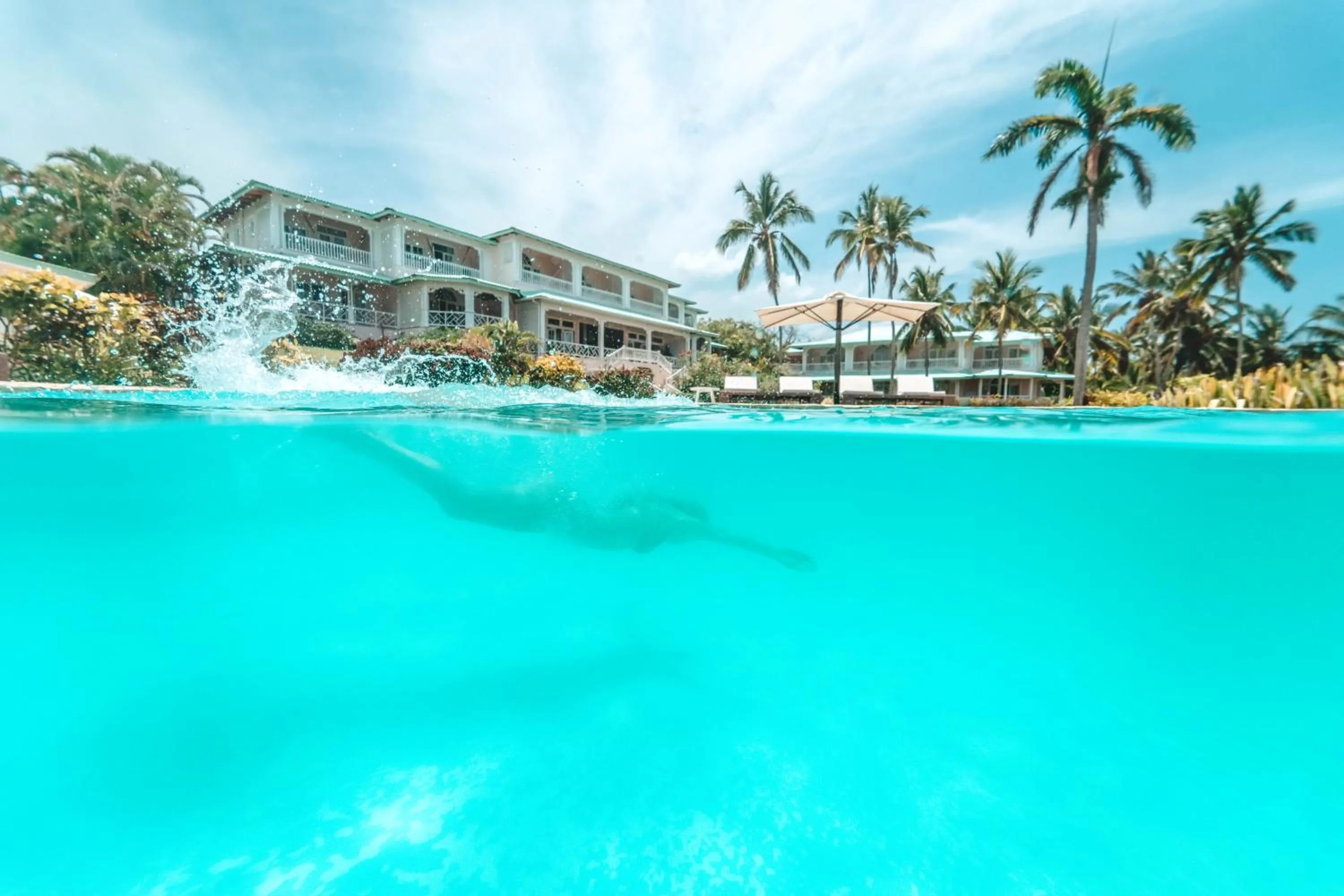 Property building in Hotel Villa Serena