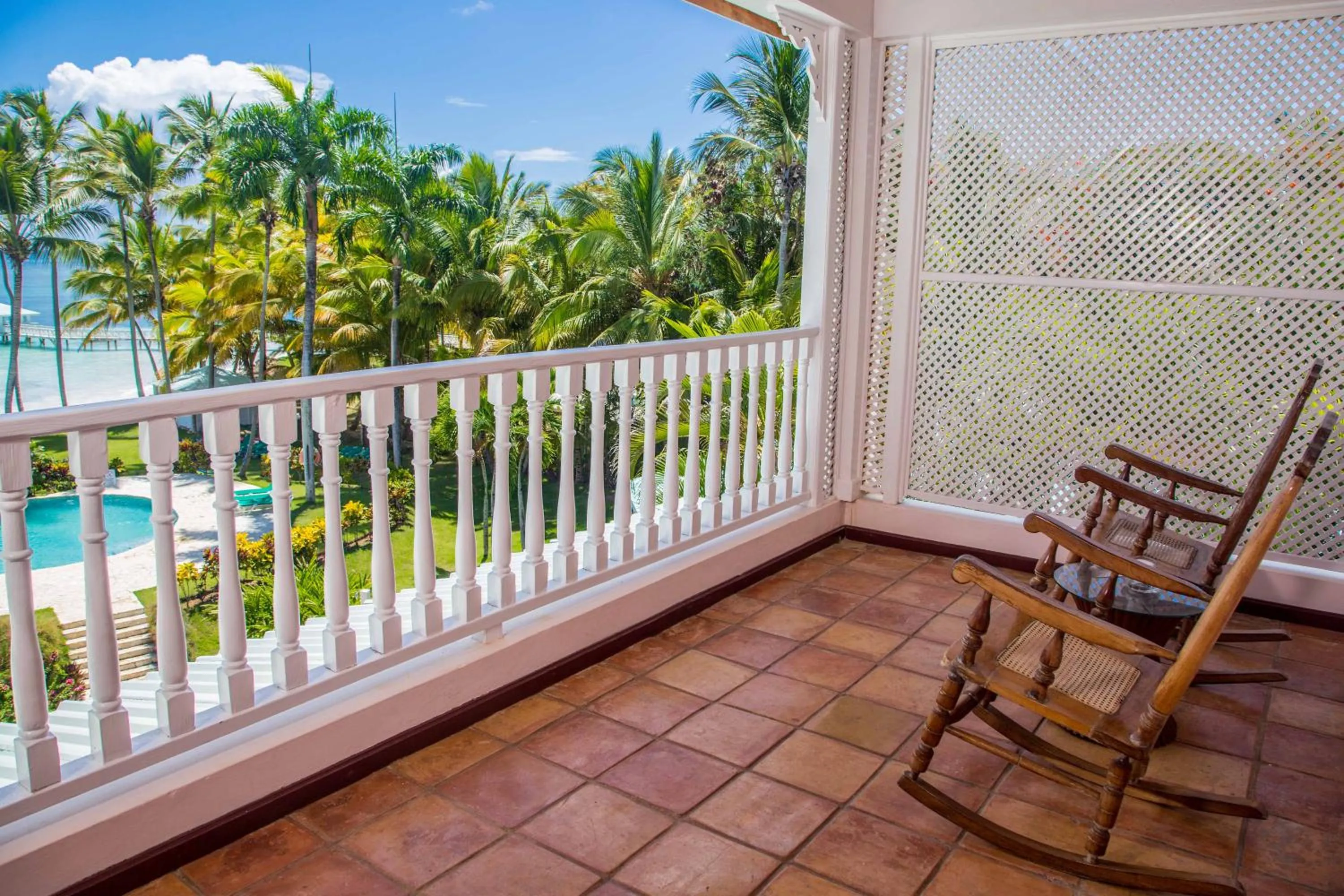 Balcony/Terrace in Hotel Villa Serena