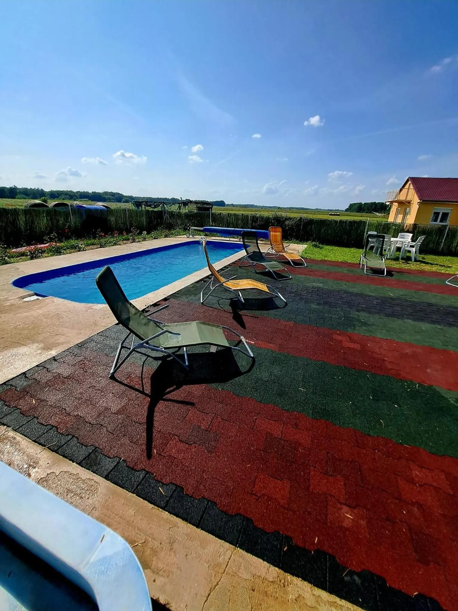 Swimming pool in Csodarét Kúria