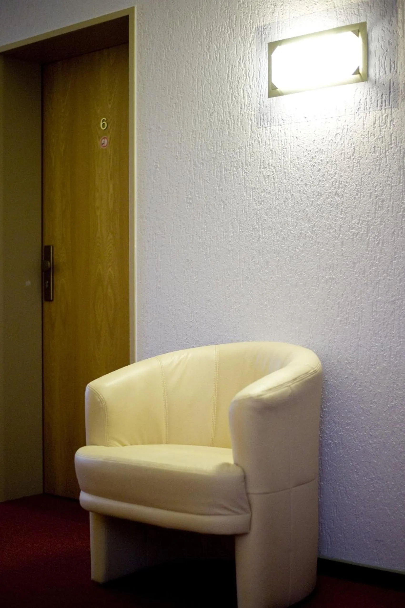 Seating area in Hotel Flora