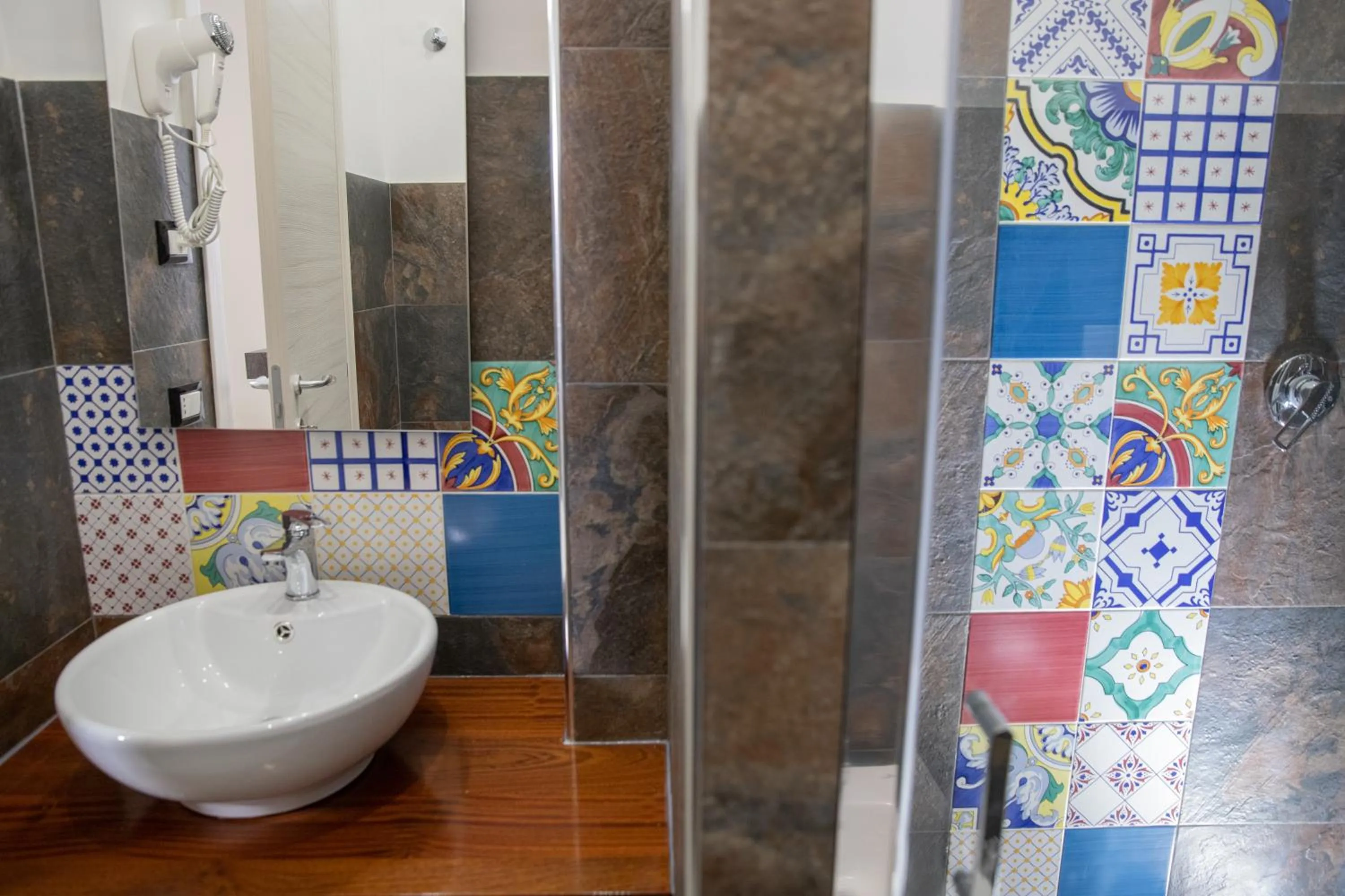 Bathroom in b&b Zio Luciano