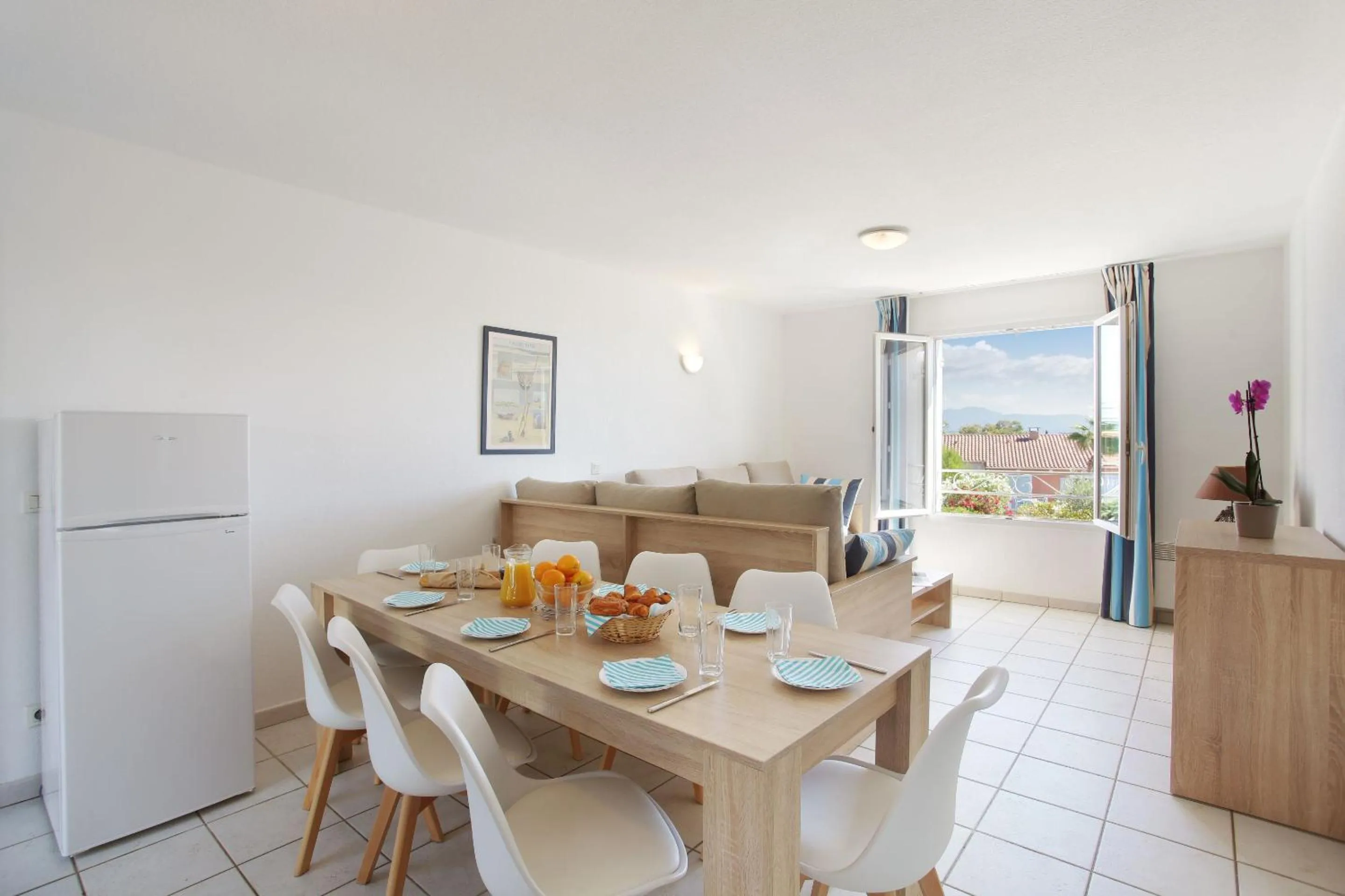 Seating area in Résidence Odalys Domaine des Eucalyptus