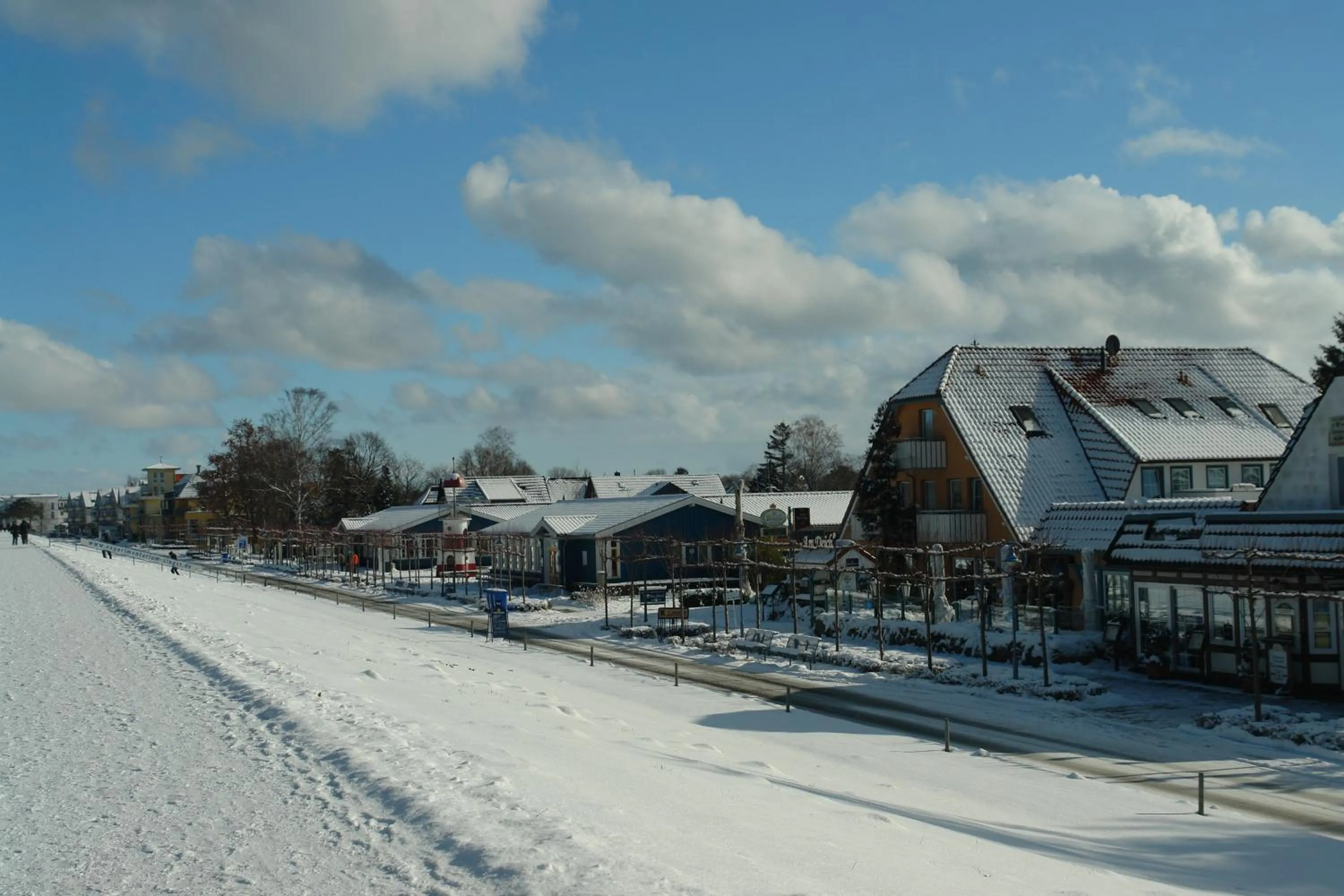Winter in Hotel Garni Am Deich Zingst