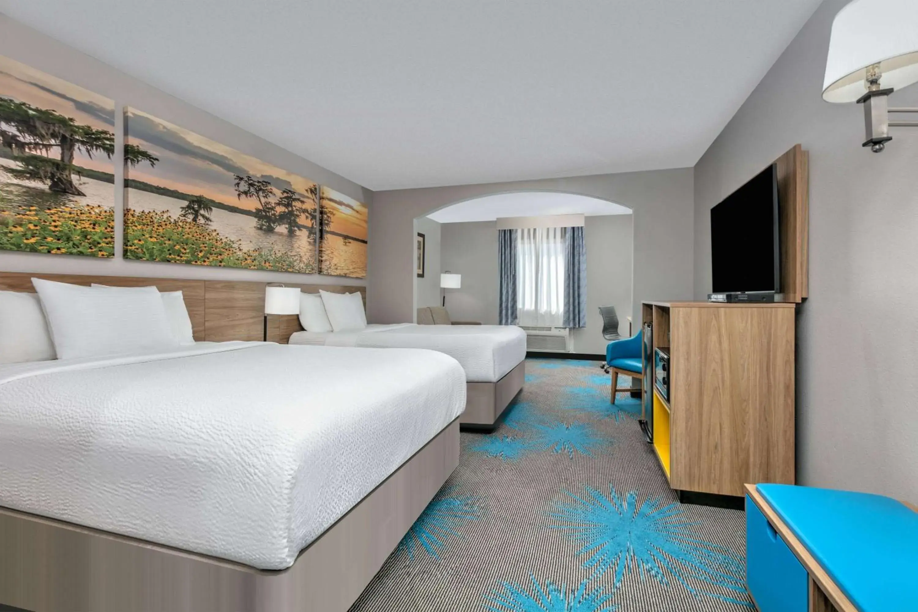 Studio Suite with Two Queen Beds - Non-Smoking in Days Inn & Suites by Wyndham Cabot Studio Suite with Two Queen Beds - Non-Smoking in Days Inn & Suites by Wyndham Cabot