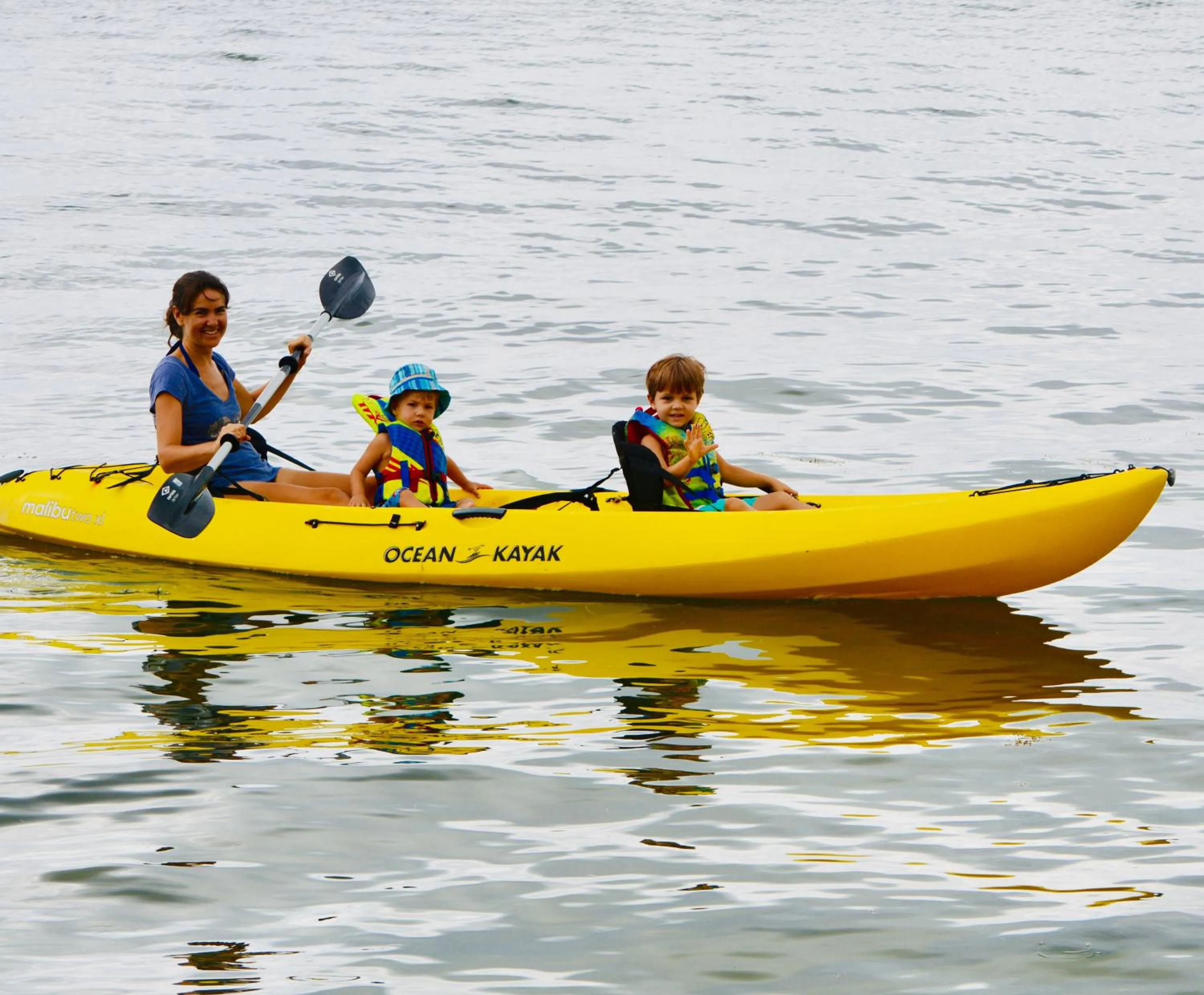 Canoeing in Xanadu Island Resort