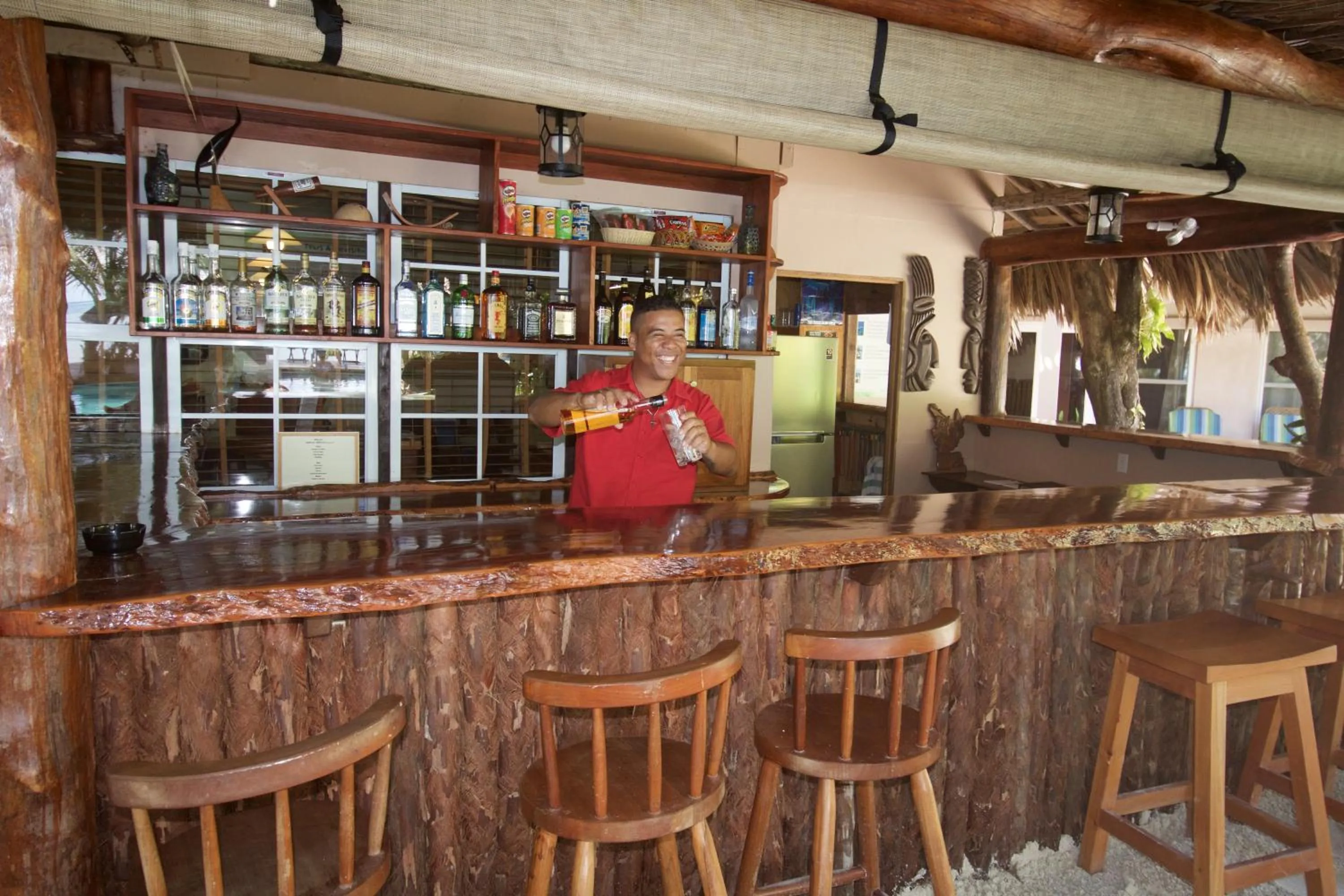 Staff in Xanadu Island Resort