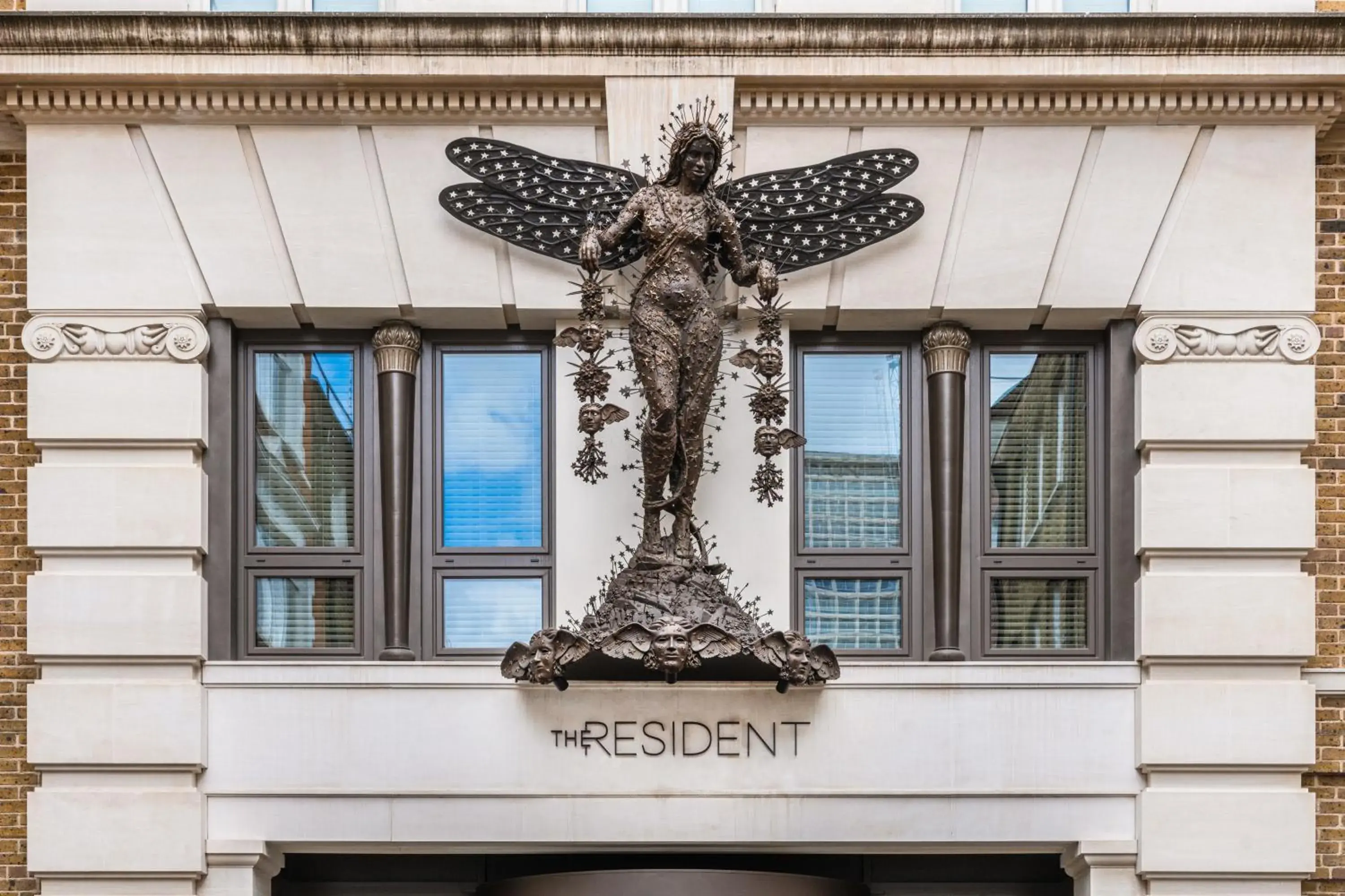 Facade/entrance in The Resident Soho Facade/entrance in The Resident Soho