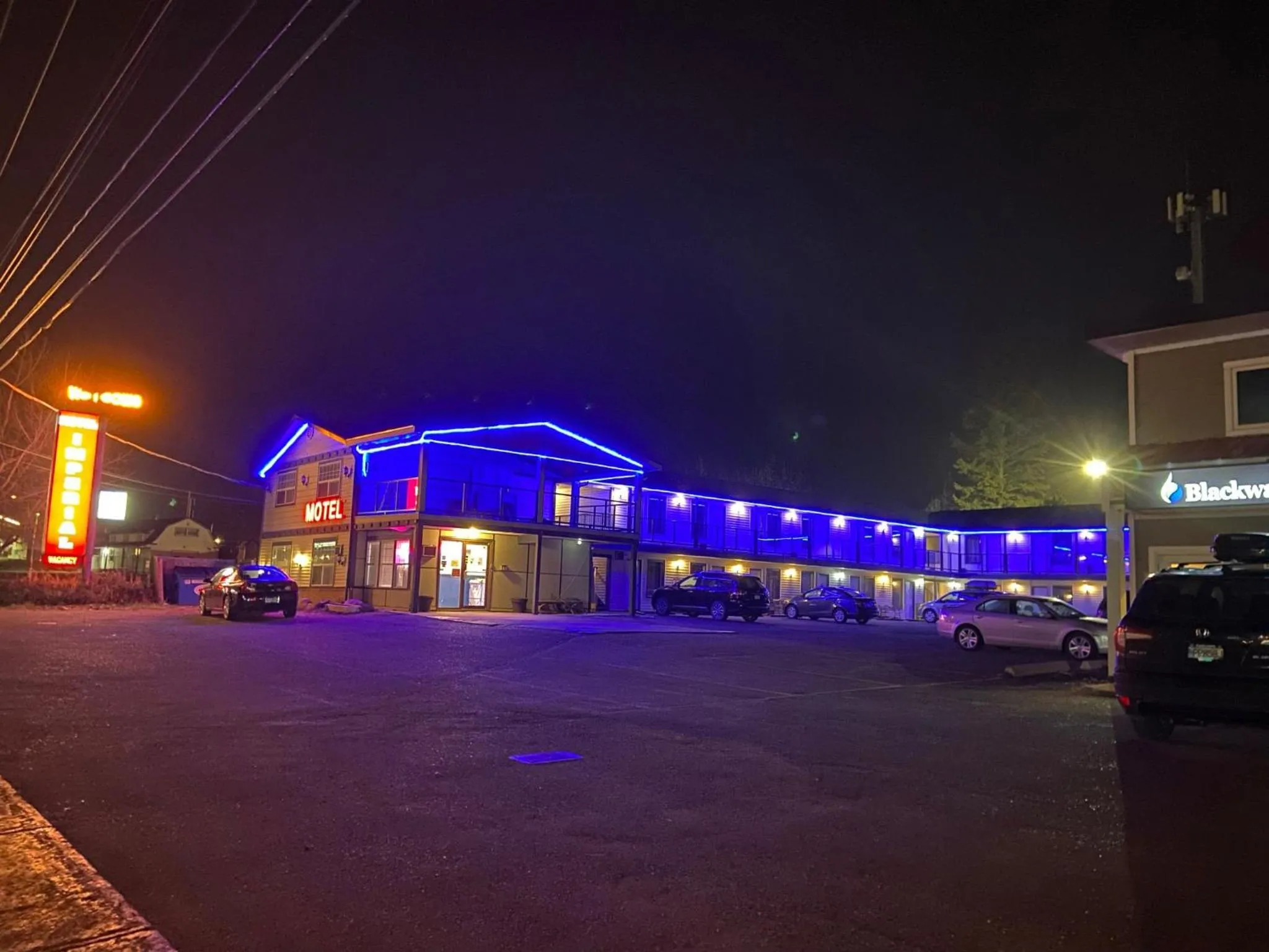 Property building in Imperial Motel