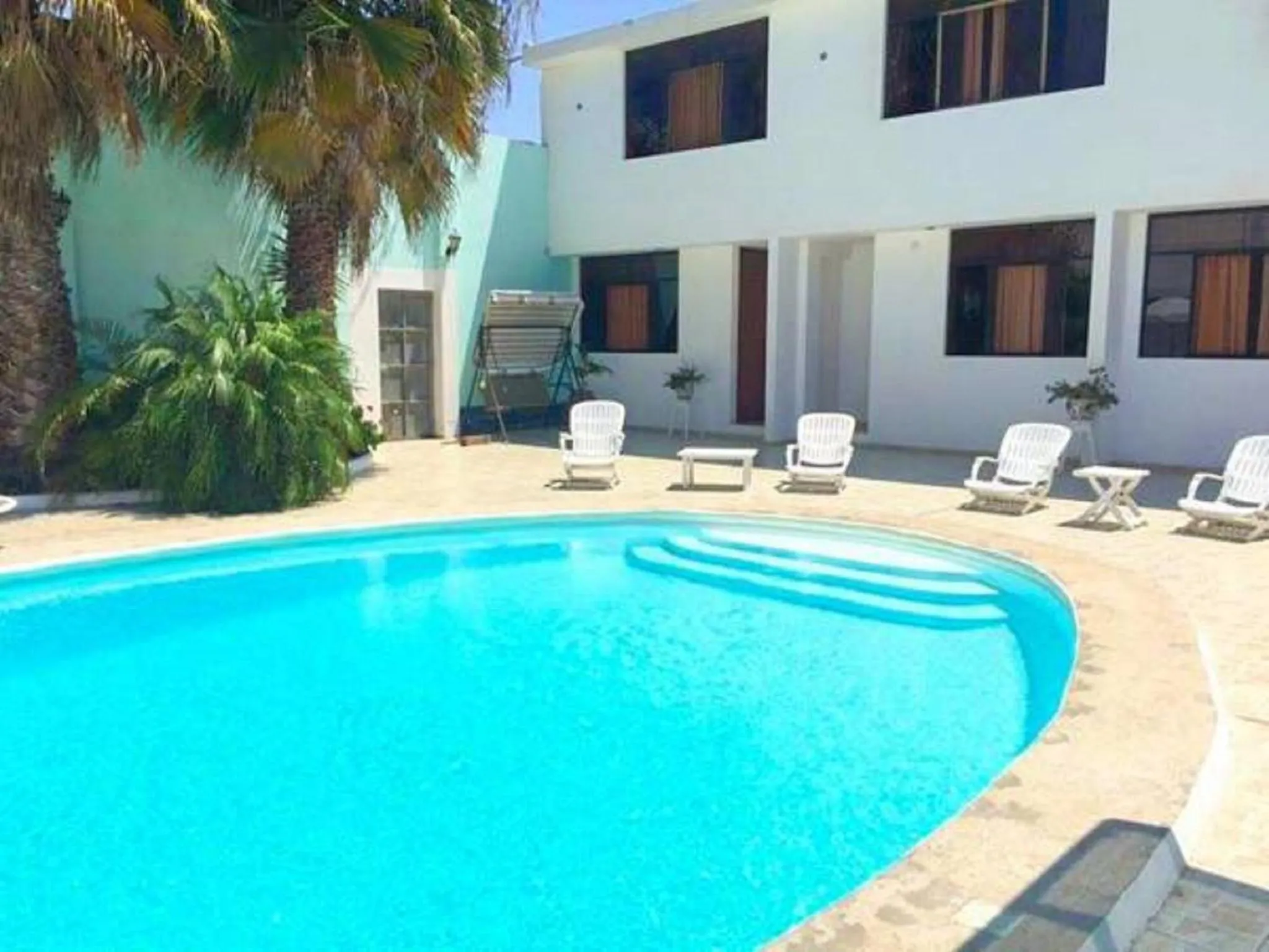 Patio in Hotel La Posada Del Ingles