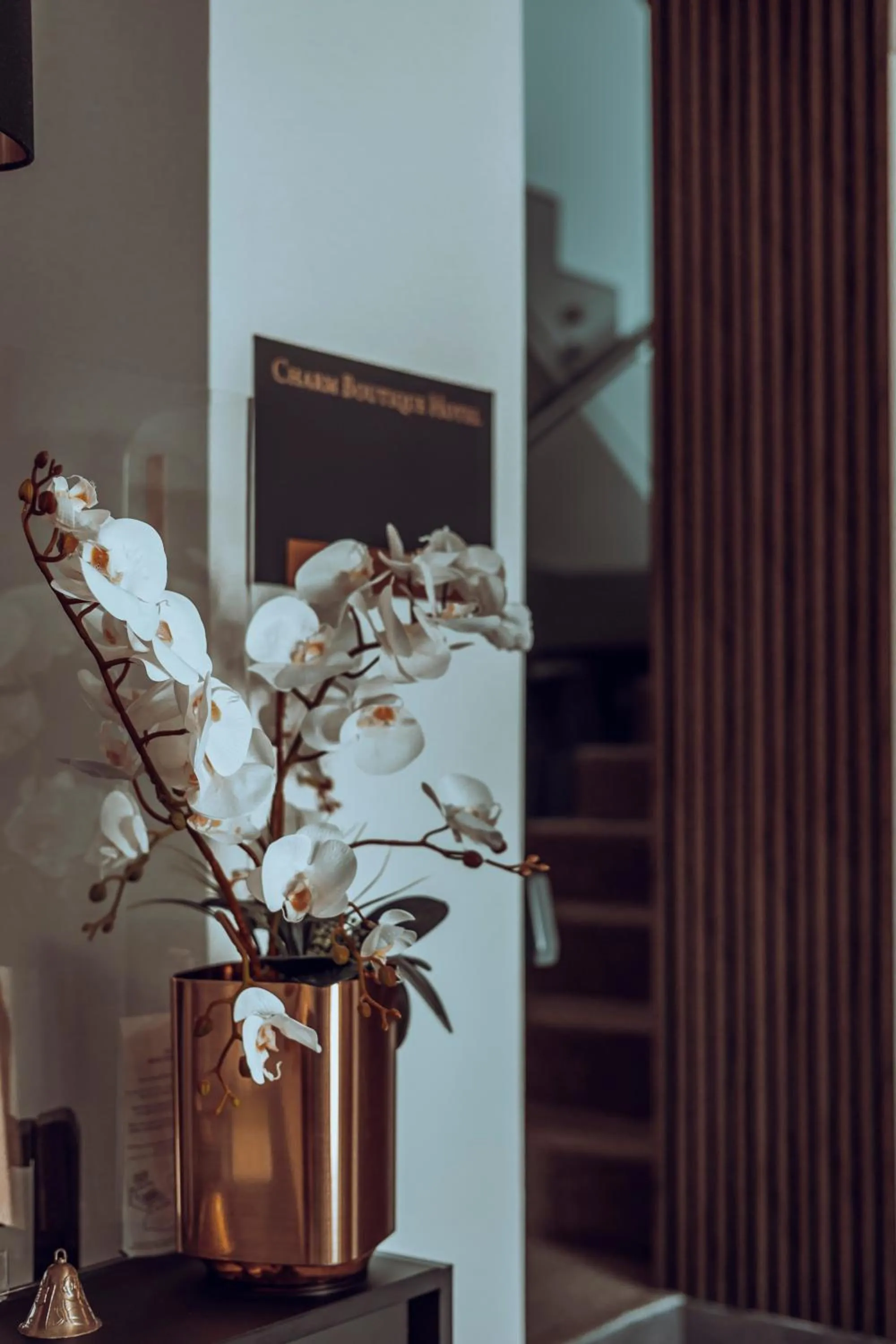 Decorative detail in Charm Boutique Hotel