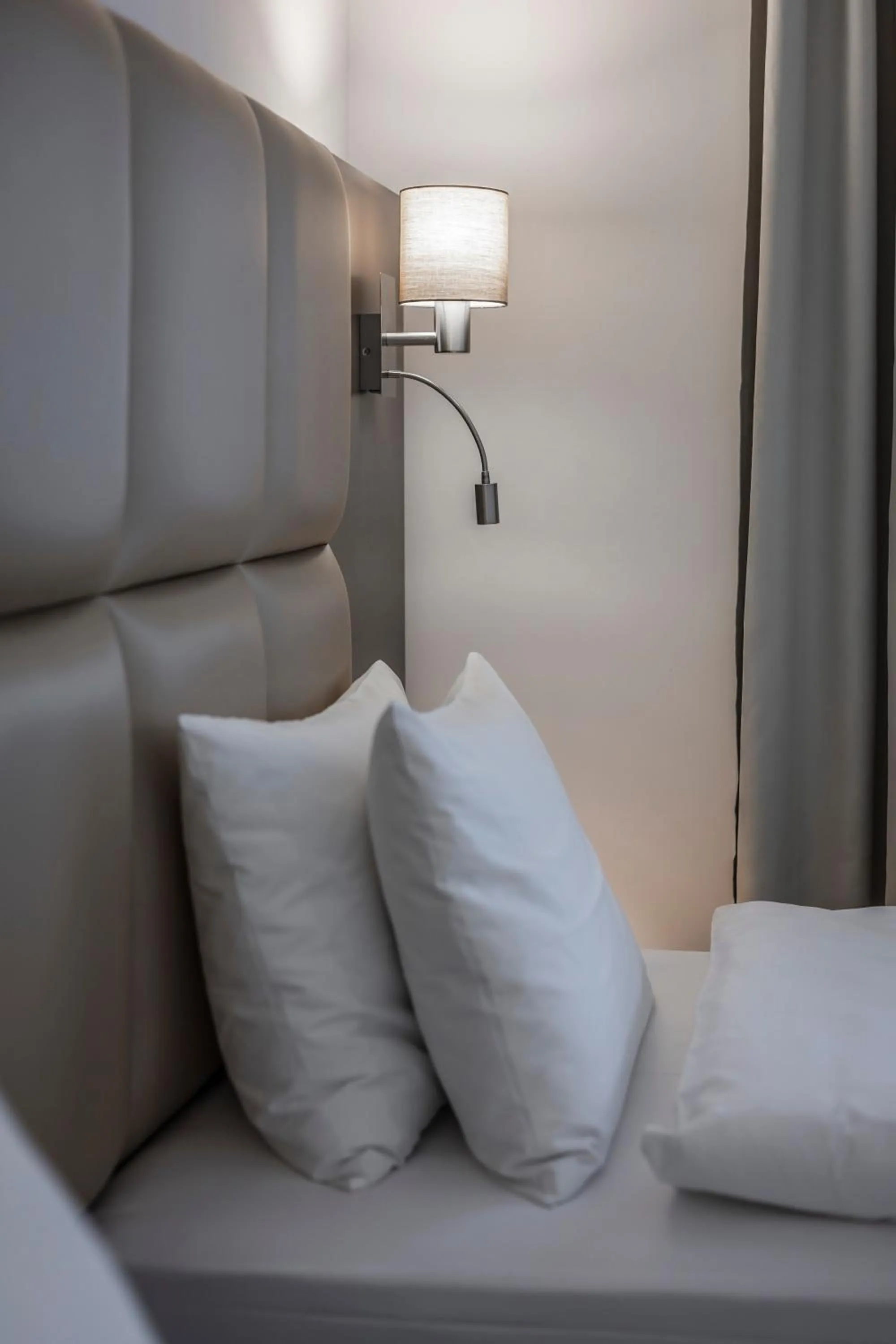 Decorative detail, Bed in Charm Boutique Hotel