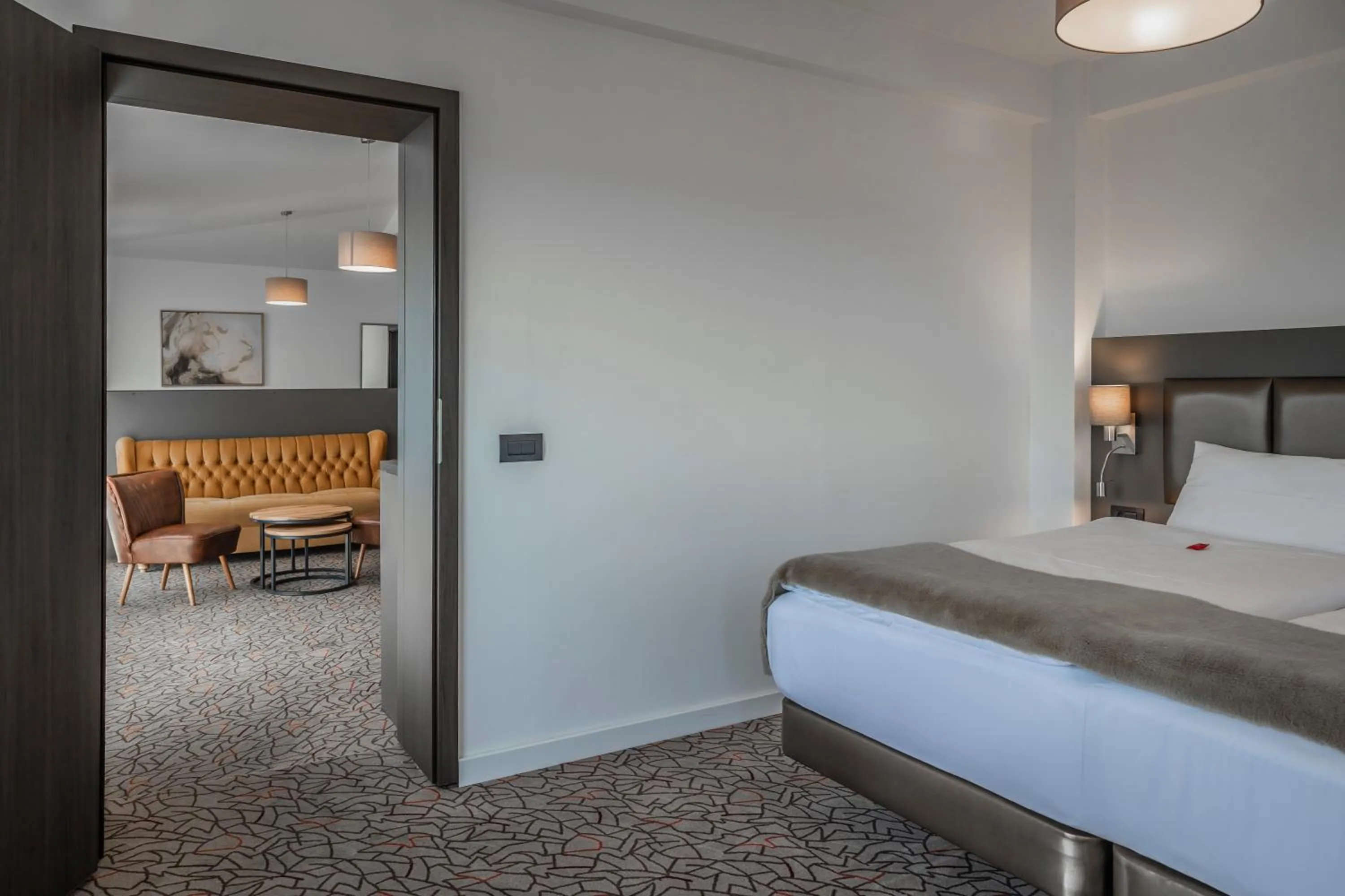 Photo of the whole room, Bed in Charm Boutique Hotel