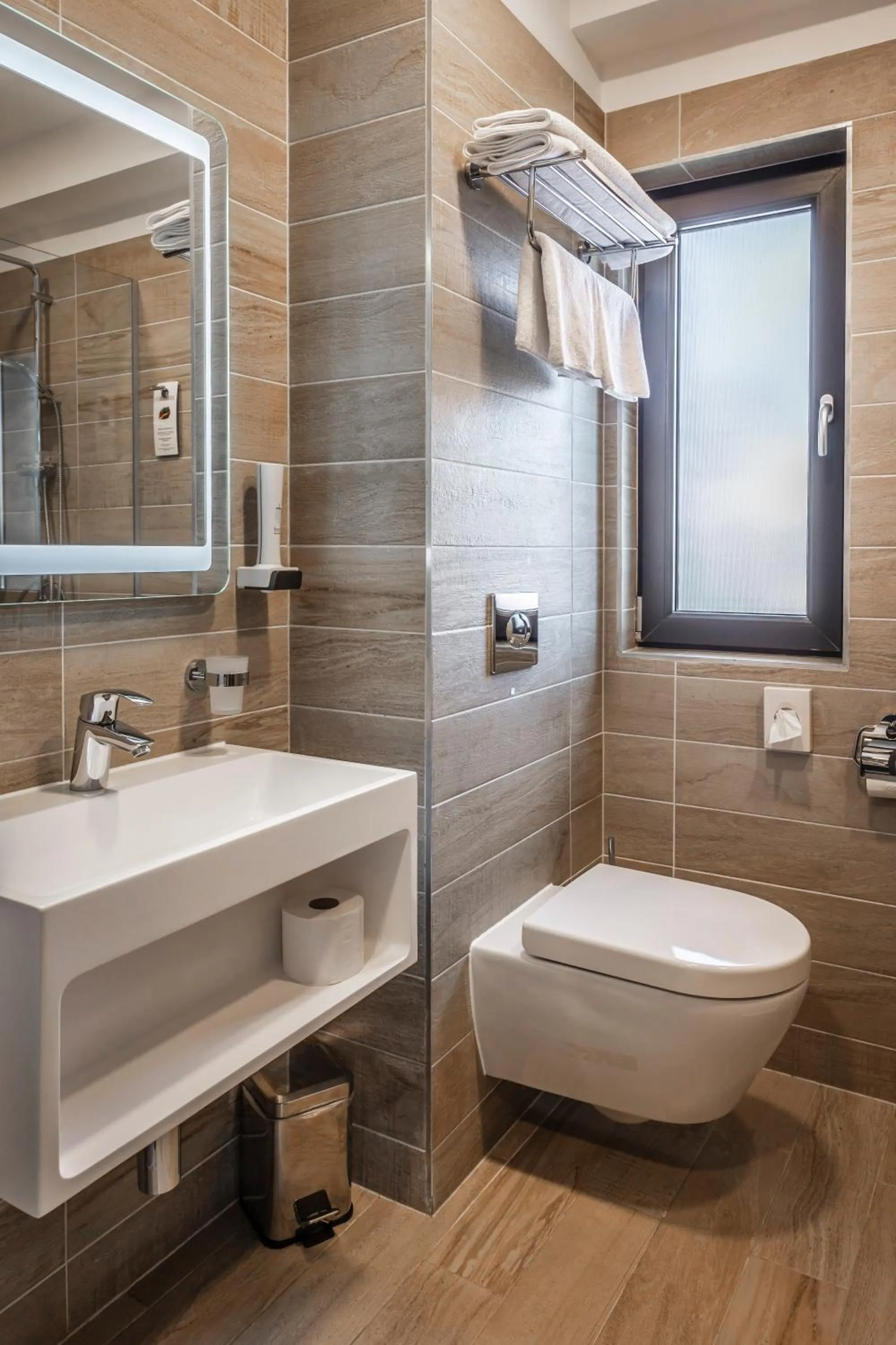 Toilet in Charm Boutique Hotel