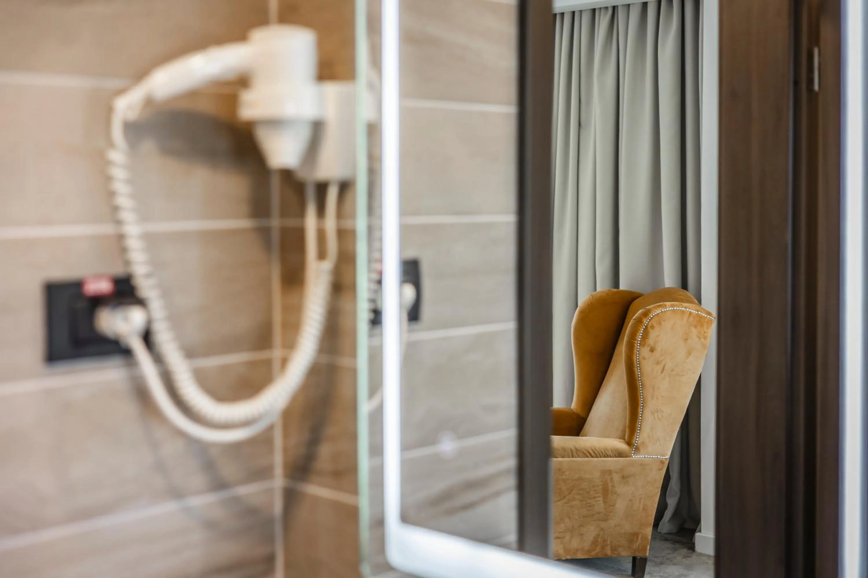 Shower in Charm Boutique Hotel