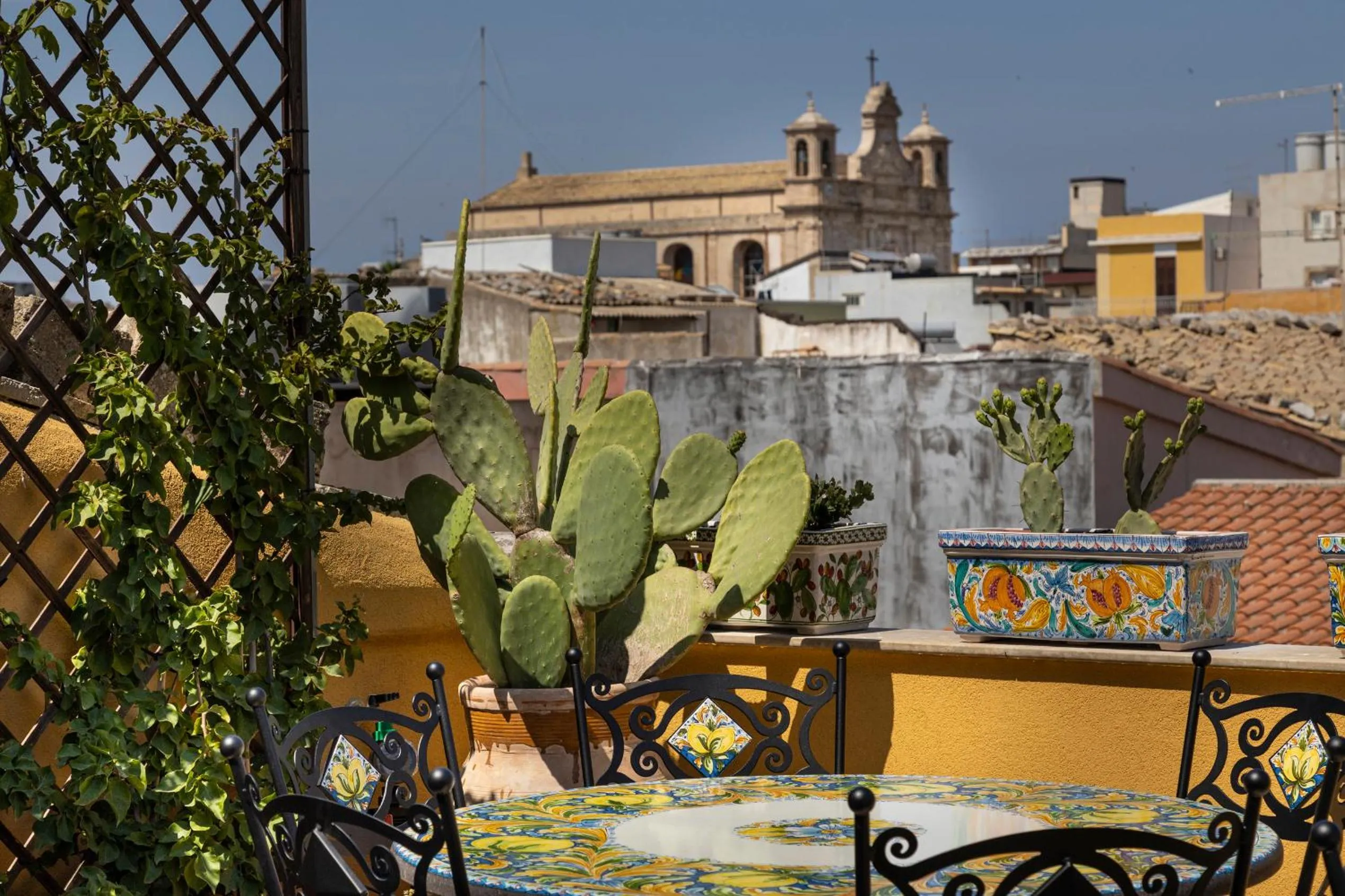 Balcony/Terrace in Saint George's House Appartamenti & Spa