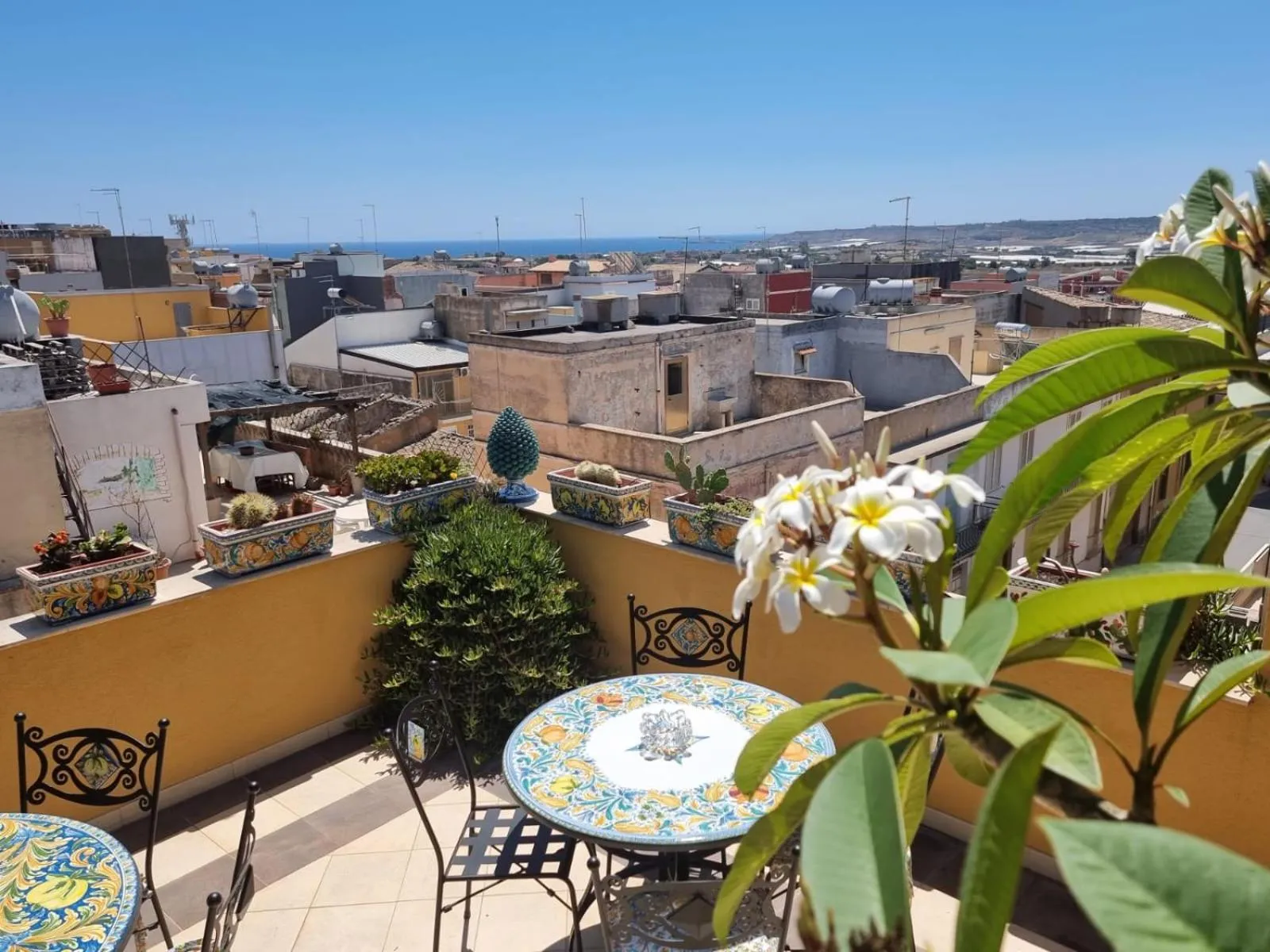 Balcony/Terrace in Saint George's House Appartamenti & Spa