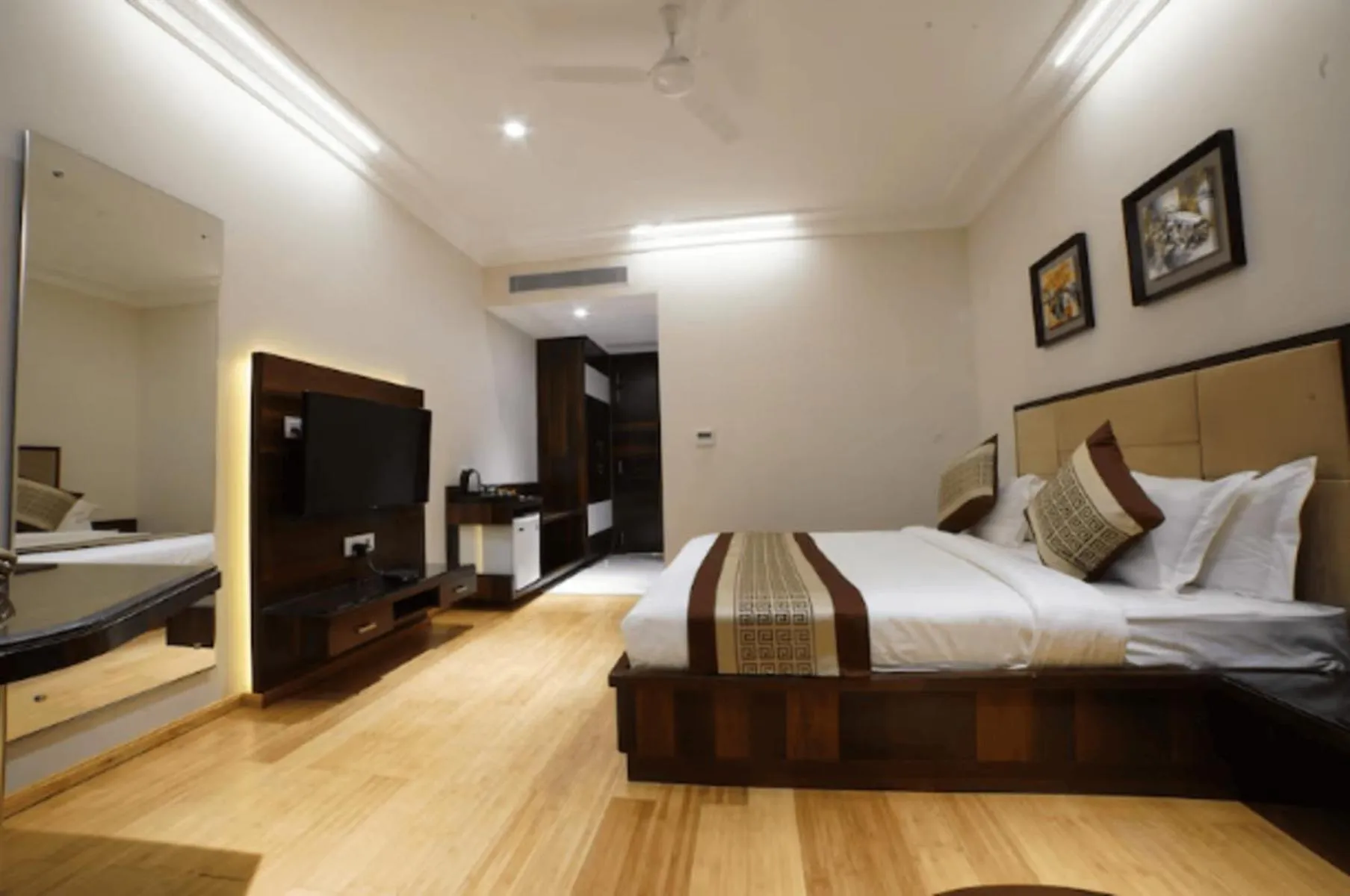 Bedroom in Hotel 18 Keys