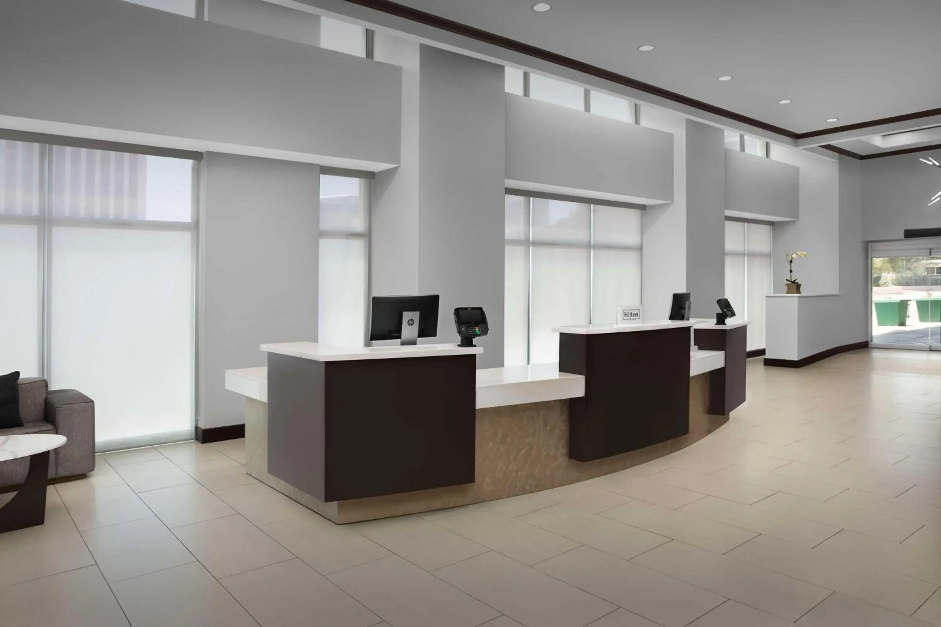 Lobby or reception in Homewood Suites Dallas Downtown Lobby or reception in Homewood Suites Dallas Downtown