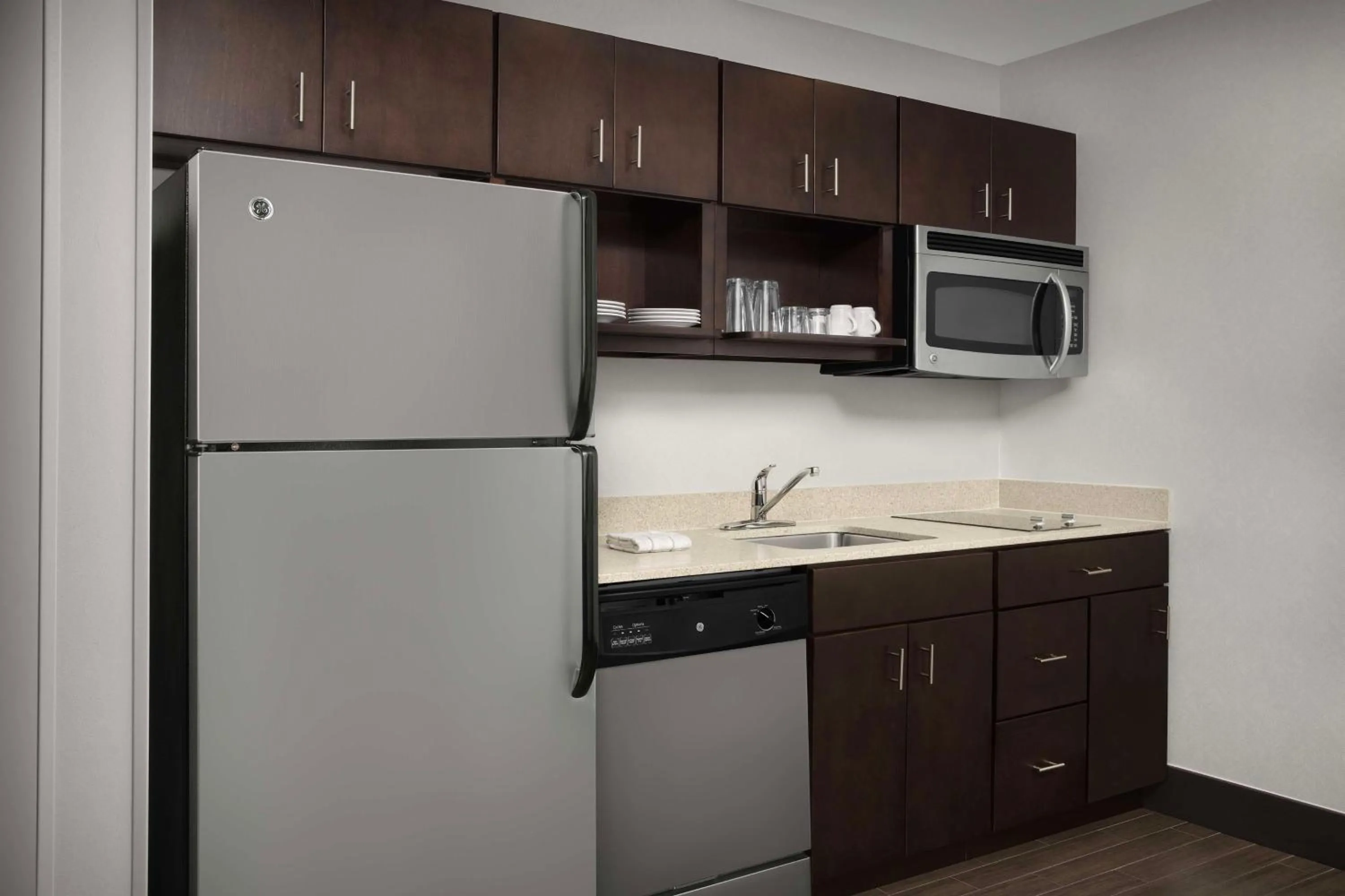 Kitchen or kitchenette in Homewood Suites Dallas Downtown