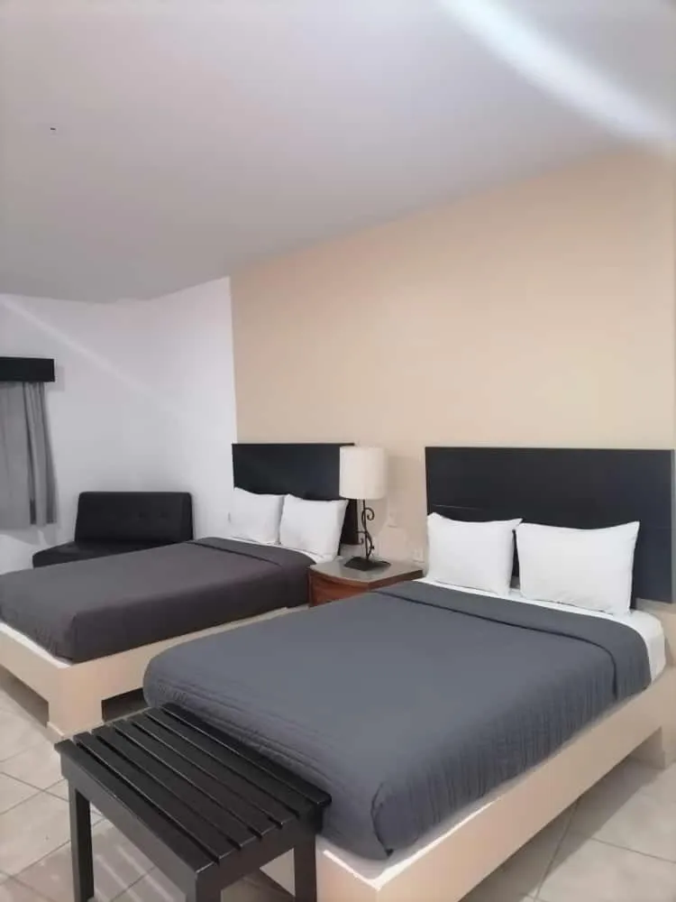 Bed in Hotel Marina Topolobampo